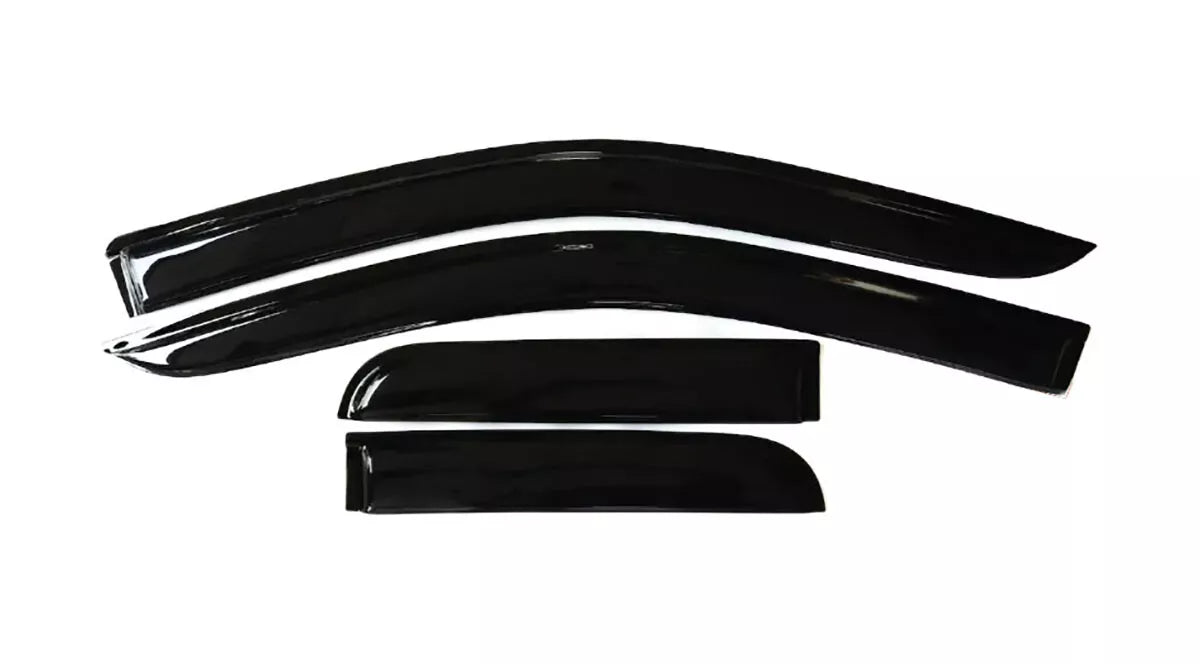 2 x Weathershields for Nissan Navara (2014-2024)