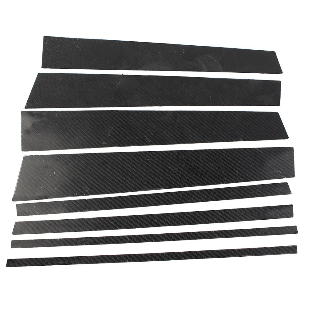 Exterior Door Window B Pillar Post Cover Trim for Toyota Land Cruiser (10-18)