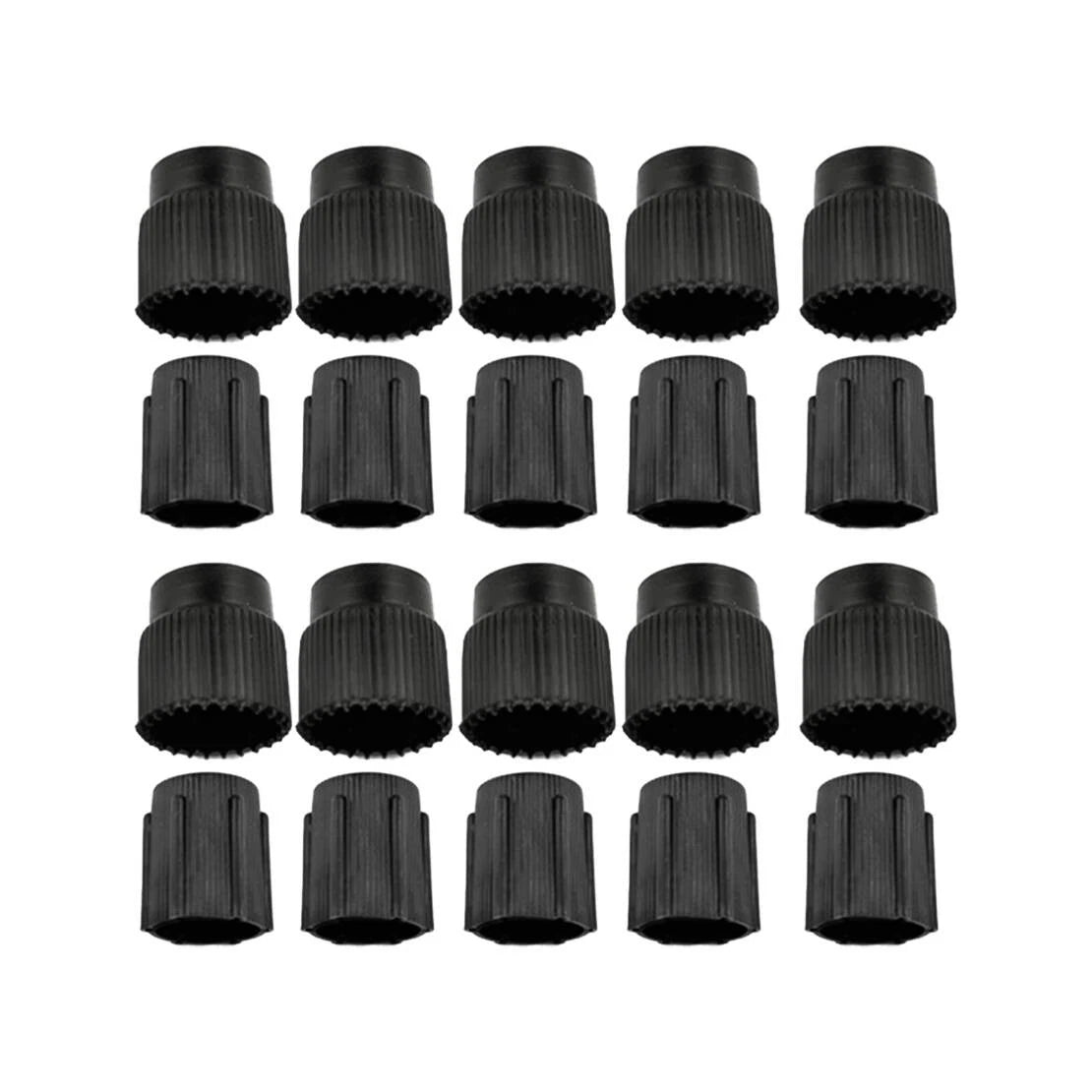 A/C System Charging Port Caps for Car (R134a 13mm Low & 16mm High)