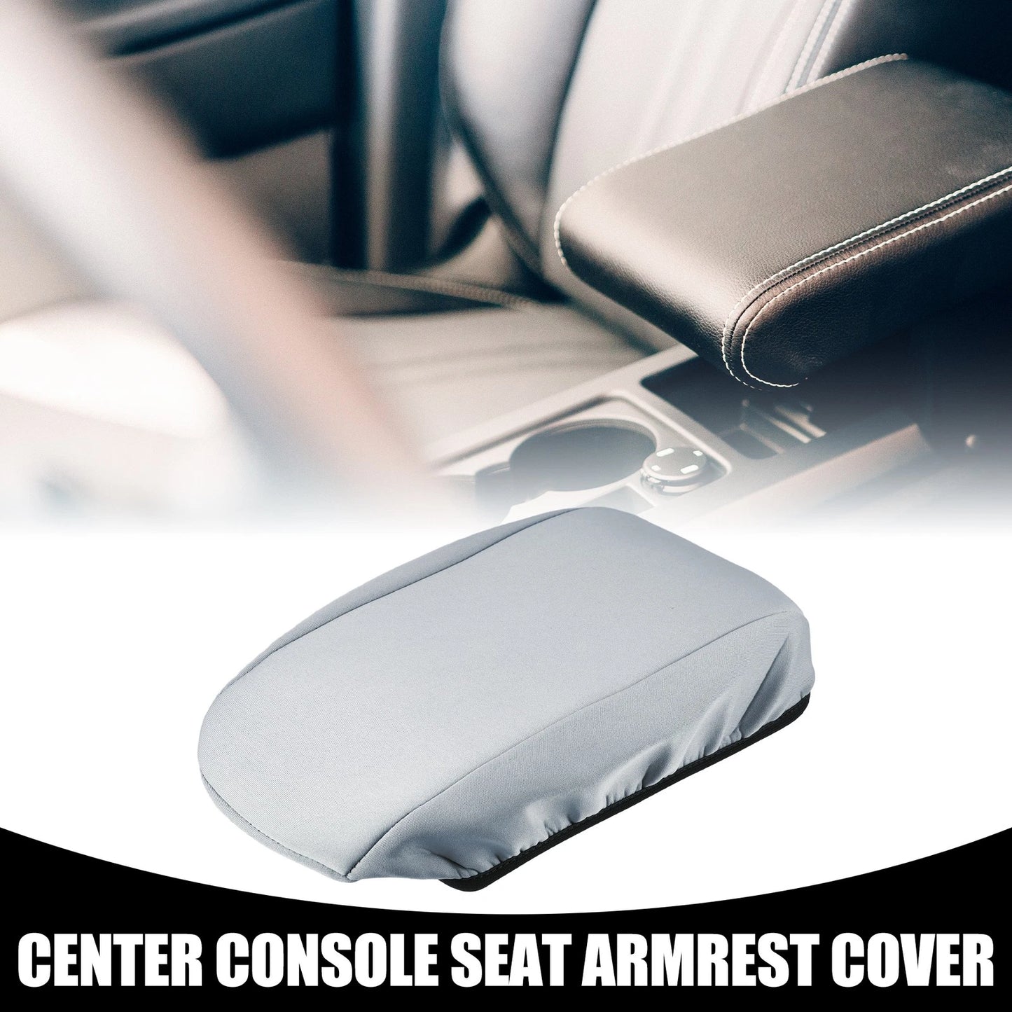 Center Console Armrest Cover for Ford Escape (2017-2019) Gray