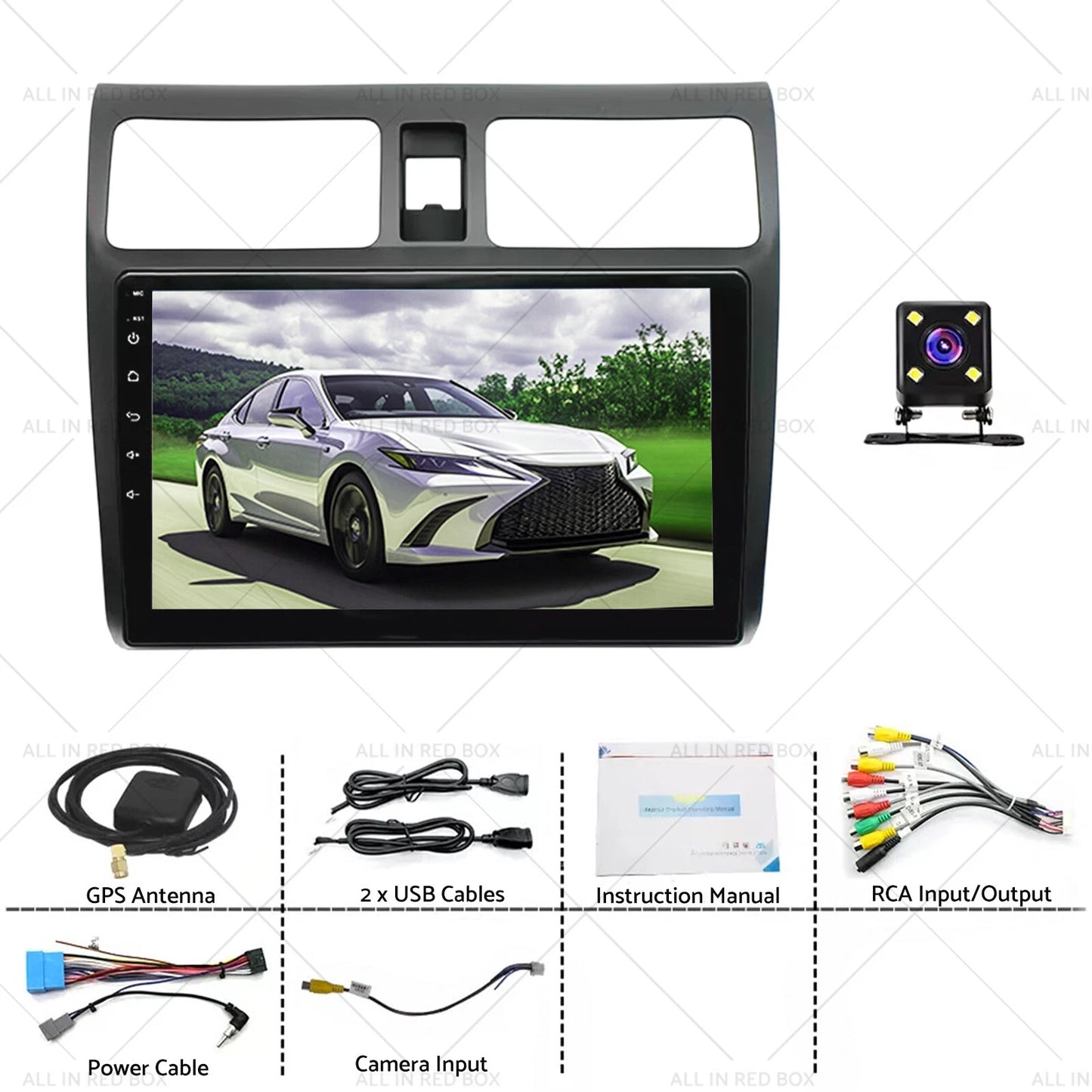 32G Android Carplay Stereo GPS Head Unit for Suzuki Swift (2013-2023)