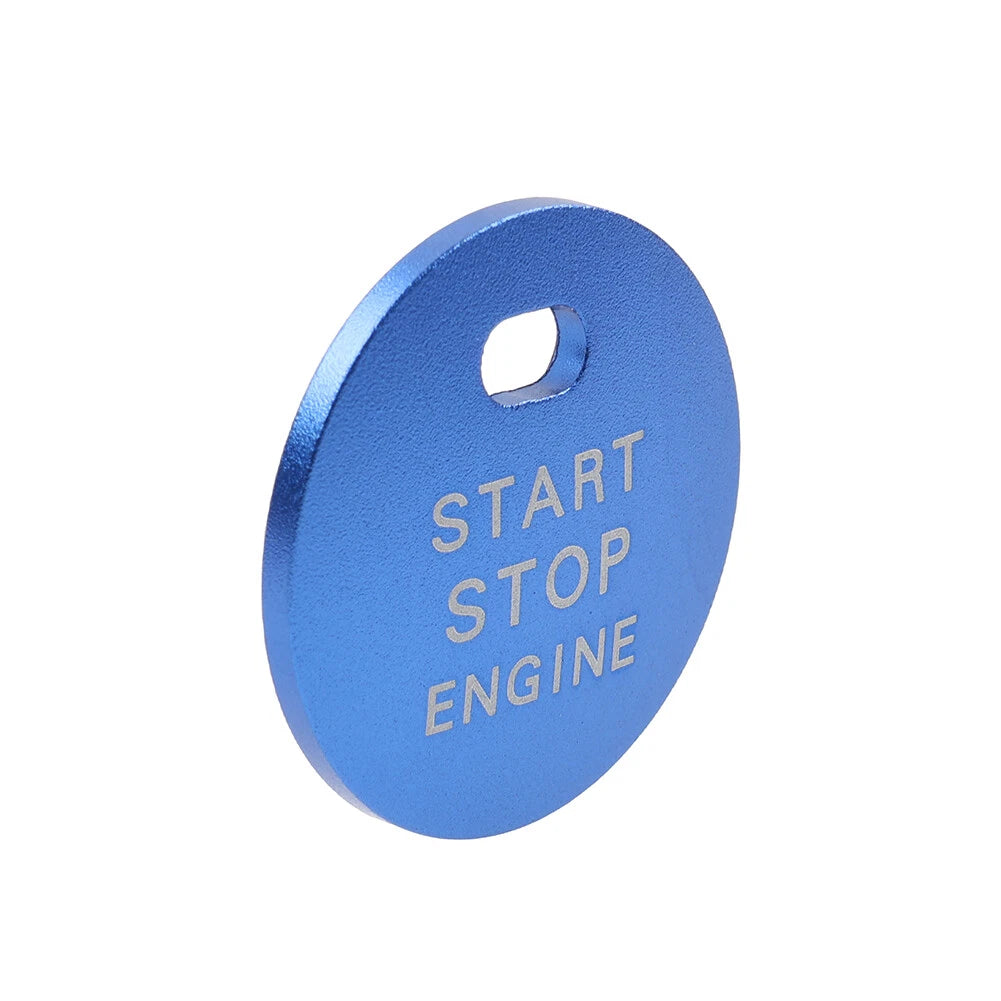 Blue Engine Start Push Button Cover Trim for Mazda 3 6 CX-5 (2003-2023)