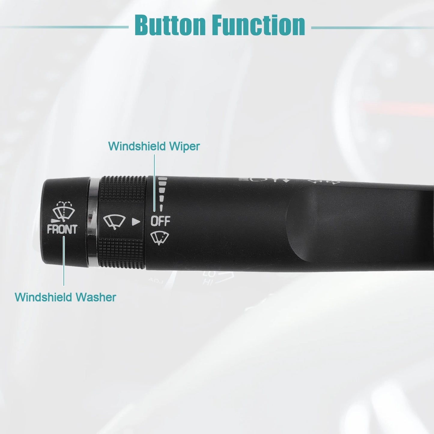 1 Pcs Front Windshield Wiper Switch for Buick Enclave (2014–2017)