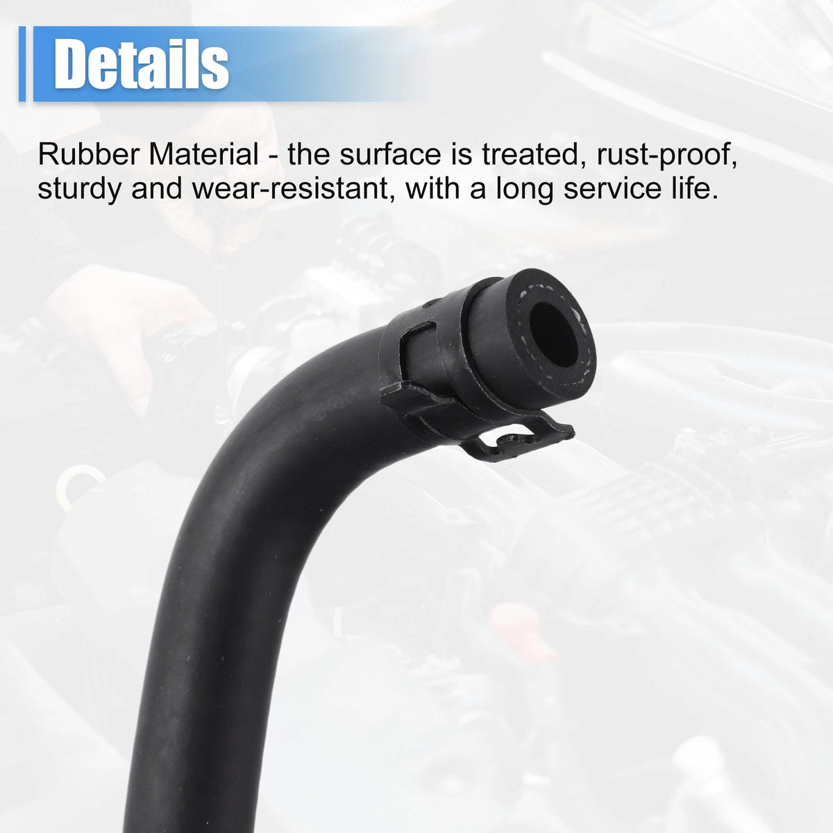 Water Tank Overflow Pipe for Ford 2011-2019 (2 x No. 8V218C012AG, 8V218C012AE)
