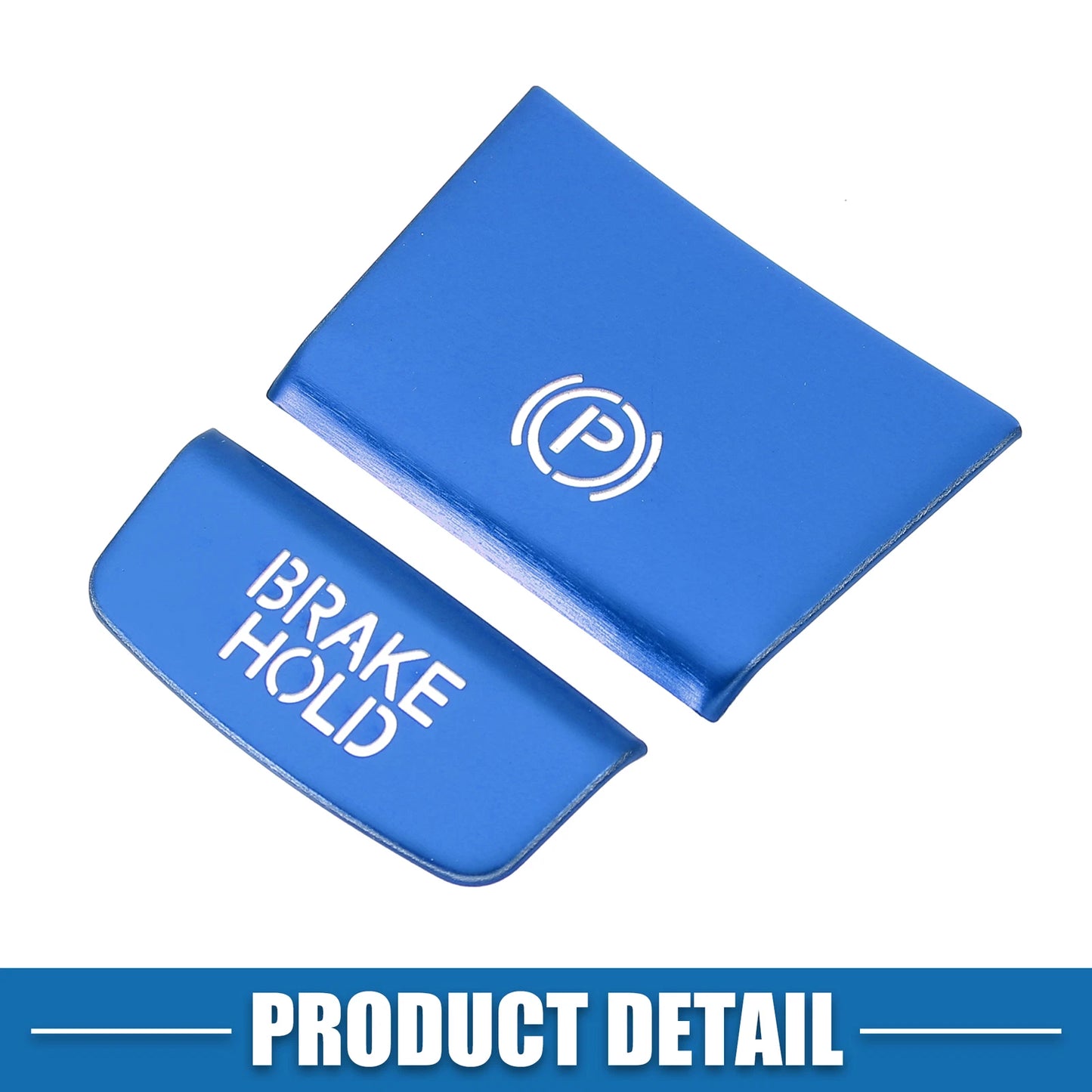 2 x Handbrake Button Stickers with Adhesive Covers for Honda HR-V (2016-2020)