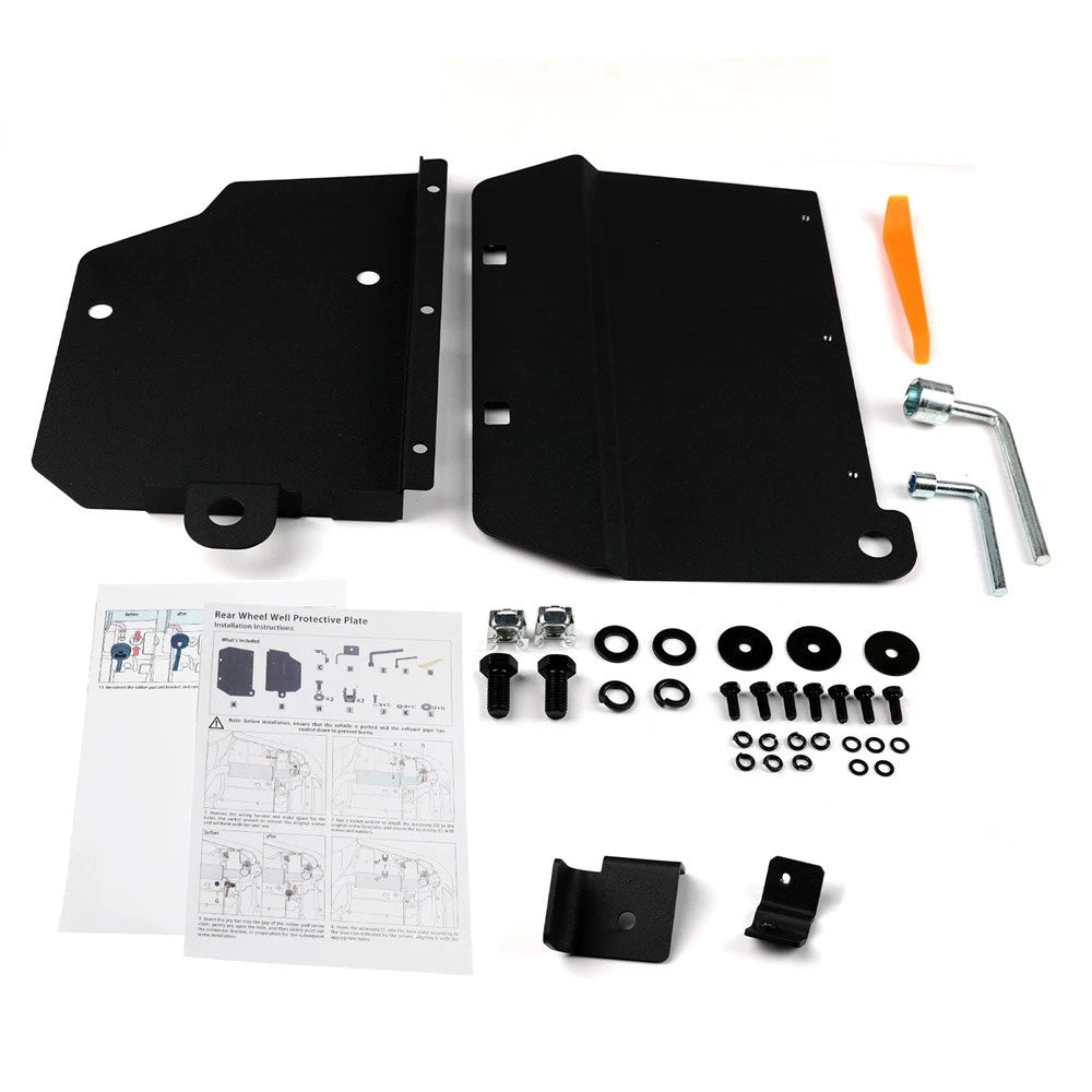 Left Rear Wheel Underbody Shield Cover for Ford Maverick (2022-2025)