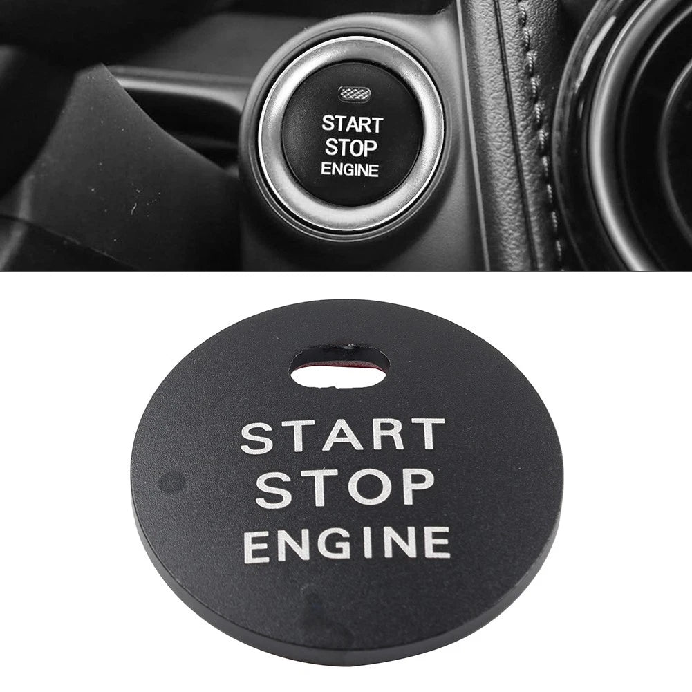 Black Engine Start Push Button Cover Trim for Mazda 3 6 CX-5 (2003-2023)