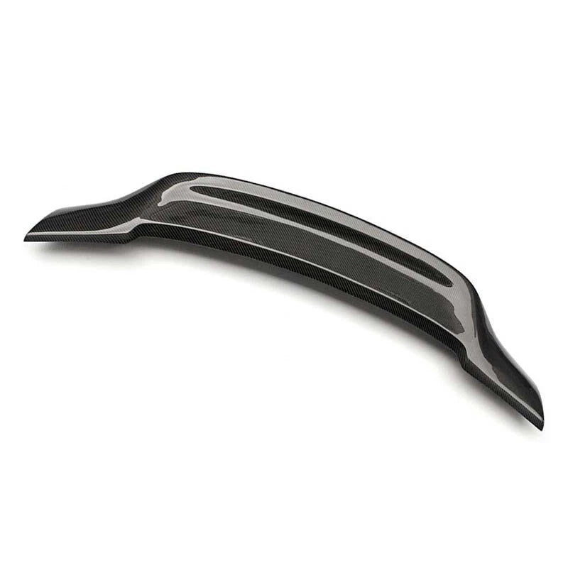For Benz E Class W207 2011-2016 R Style Carbon Fiber Rear Trunk Wing Spoiler Lip