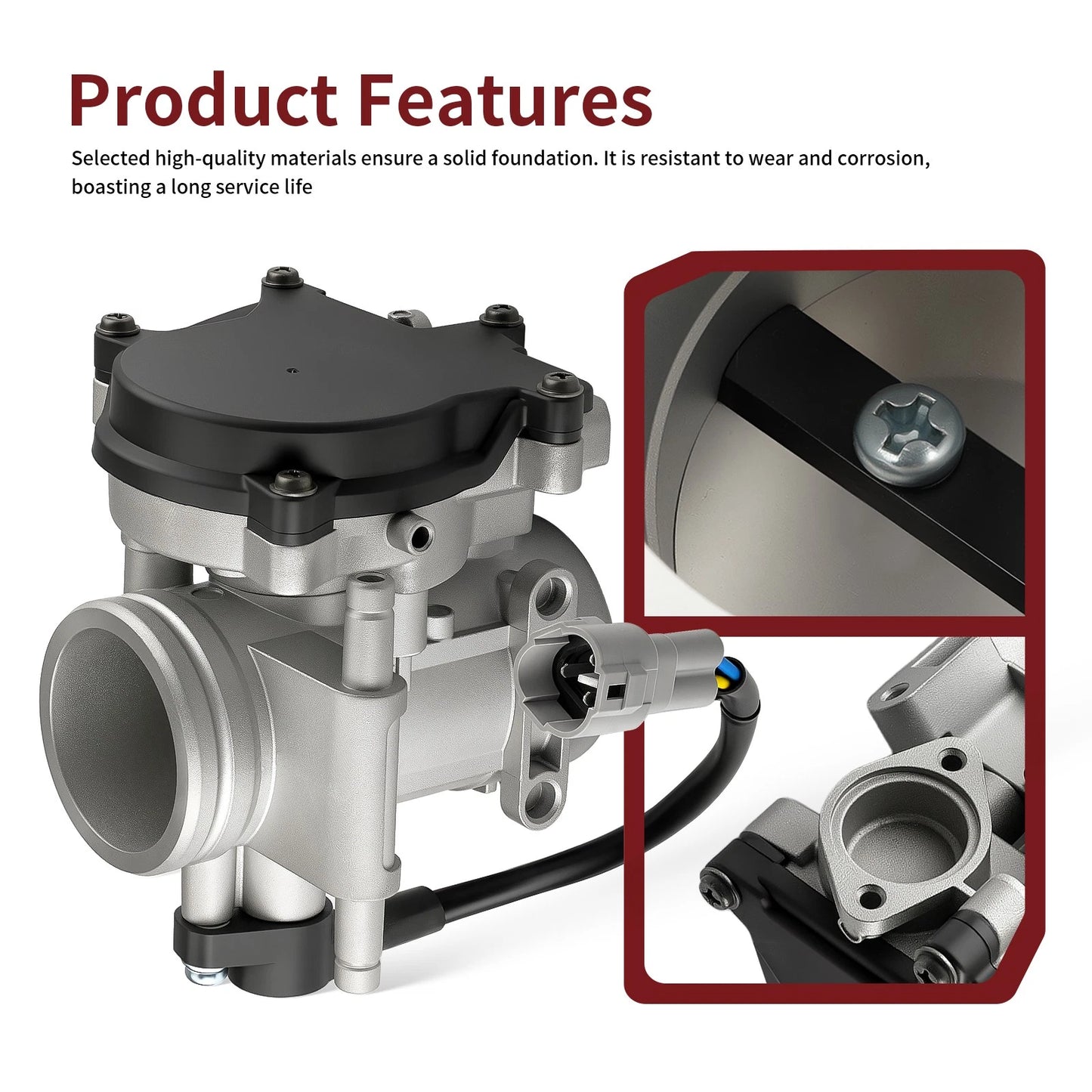 Throttle Body w/ Intake Manifold for Polaris Sportsman X2 800 EFI (2007–2009)