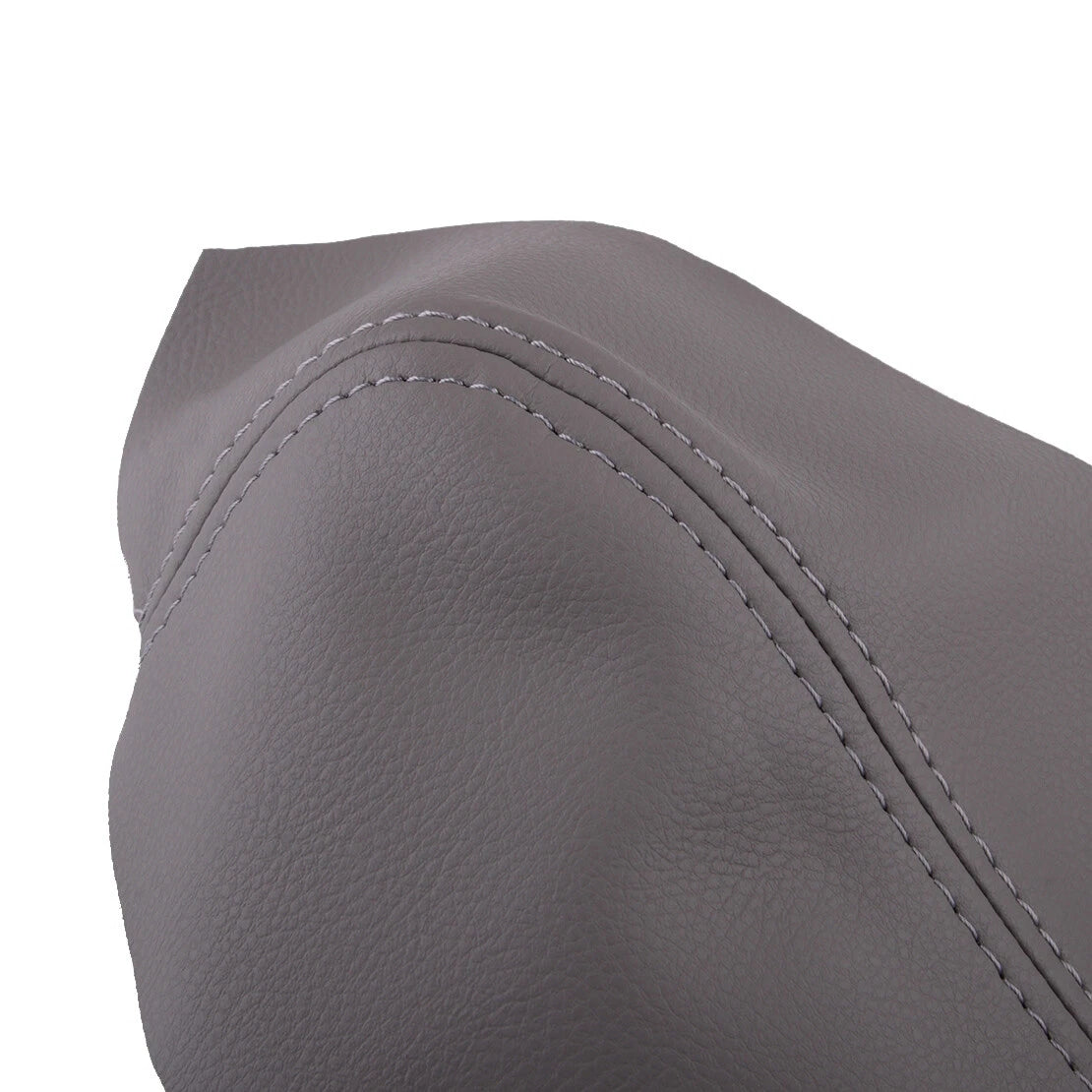 4 x Door Panel Armrest Gray Leather Lid Covers for Hyundai Santa Fe (2006-2012)
