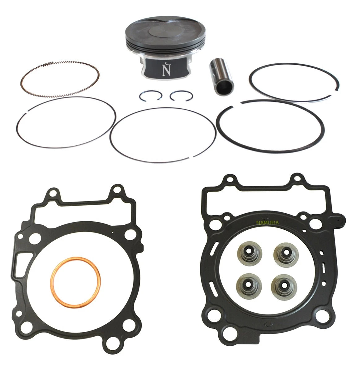 Namura 0.040 Over Bore Piston Gasket Kit for Polaris Sportsman 450 (2016-2016)