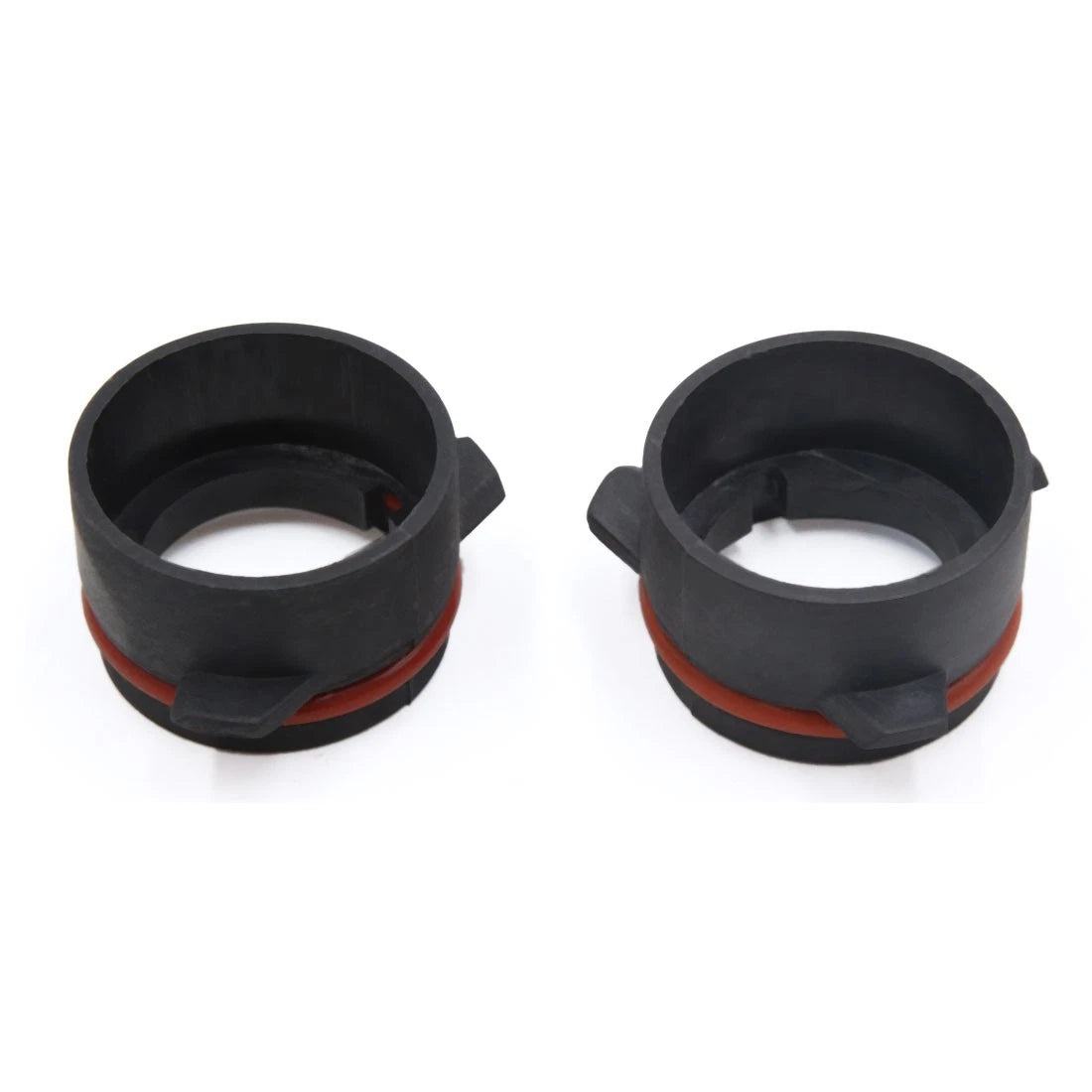Black Plastic Headlight Bulb Base Holder Adapter for BMW E39-3