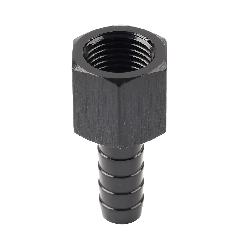 AN6 Female to 3/8" Hose Barb Fuel Line Swivel Fitting Adapter for Car
