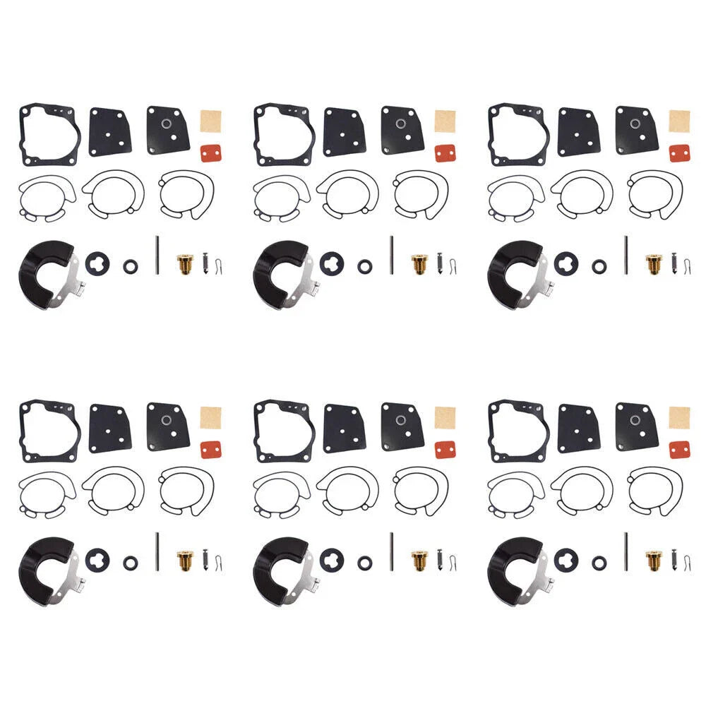 Carburetor Kits for Johnson Evinrude V4/V6 (90-175 HP) 18-7247, 438996, 436852