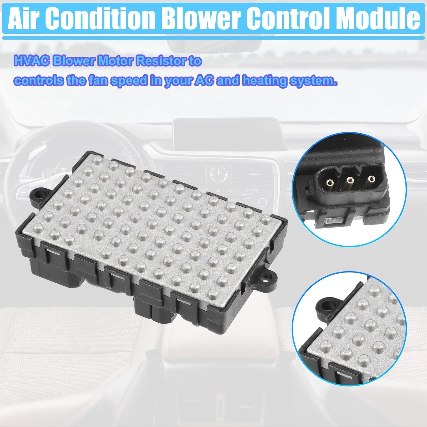 HVAC Heater Blower Motor Resistor for BMW E60 (2001-2010)