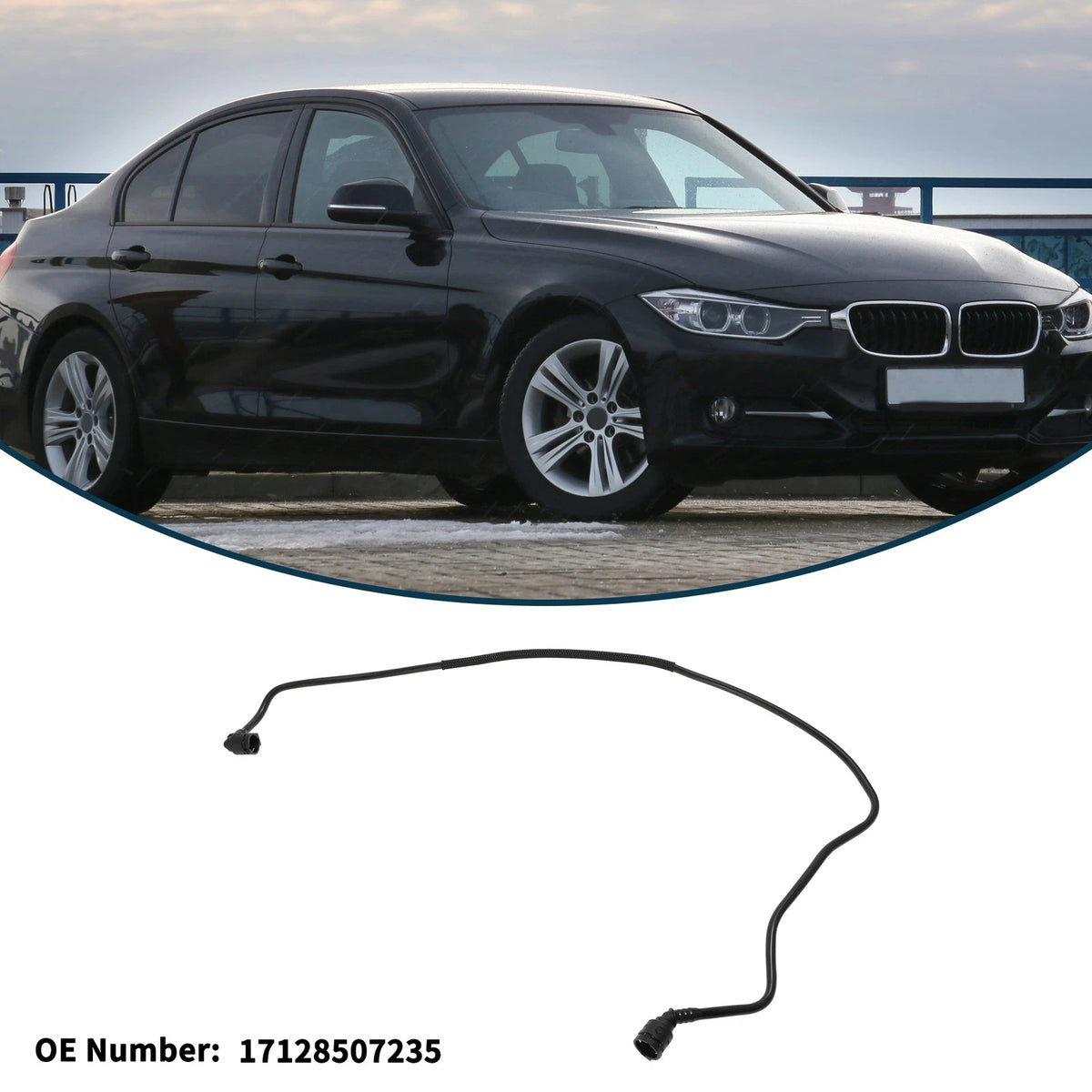Radiator Hose for BMW 1 Series 114d 116d 118d