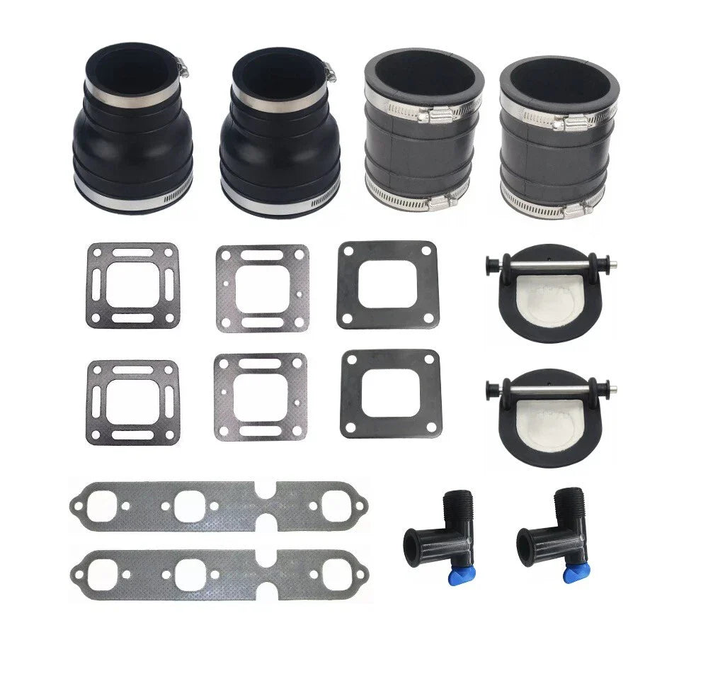 Exhaust Bellow Gasket Kit for MerCruiser V6 175-205 (3")