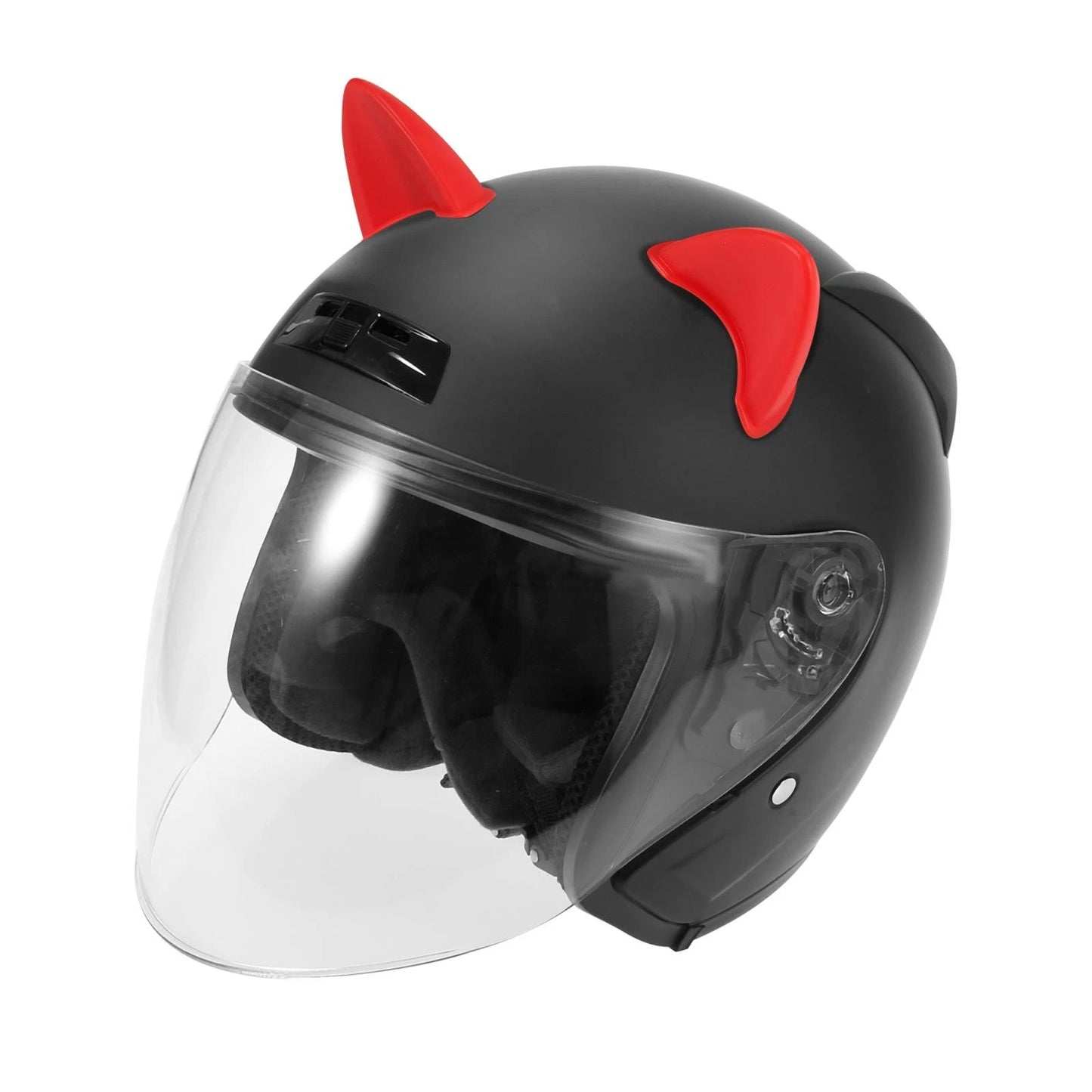 Cat Ears / 2 x / Style Helmet Stick-On Decoration for Motorcycle Scooter