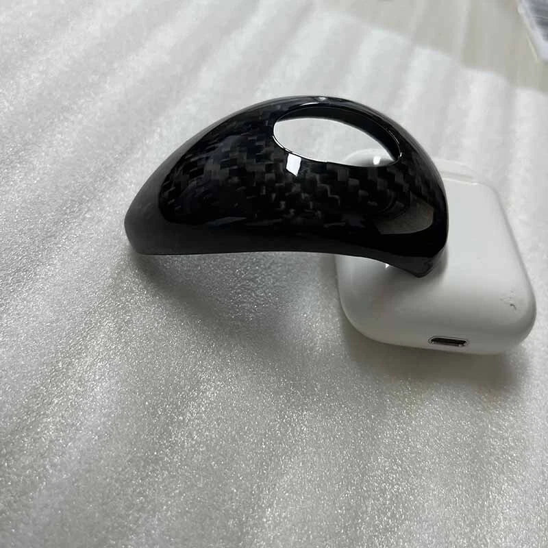 100% Carbon Fiber Gear Shift Knob Cover Trim for Maserati GranTurismo GC 08-19