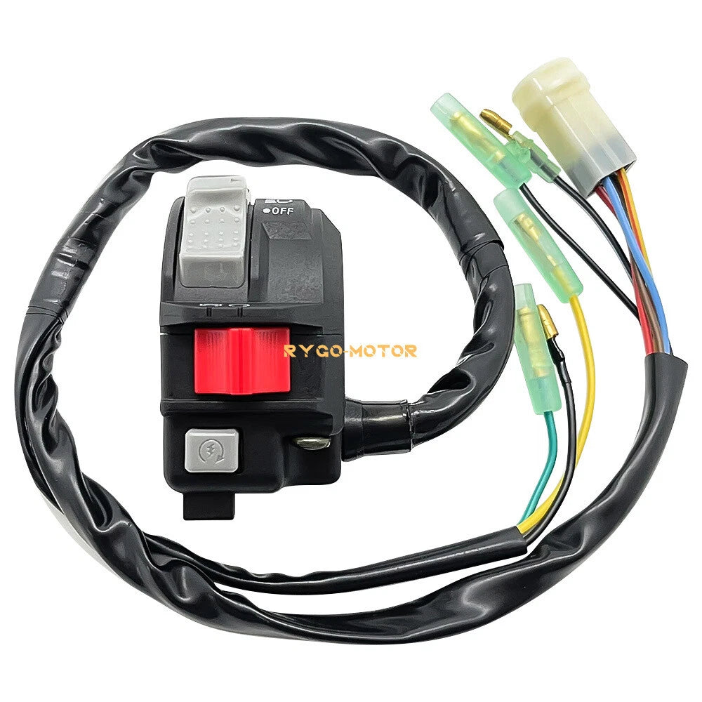 Left Handlebar Start Stop Switch Headlight for Yamaha Breeze125 (1989–1994)