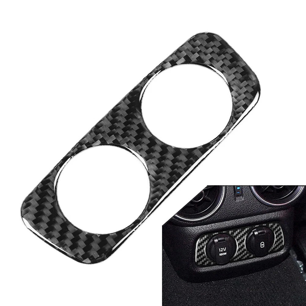 Rear Air Vent USB Cover Trim for Kia Stinger (2018-2023) Black