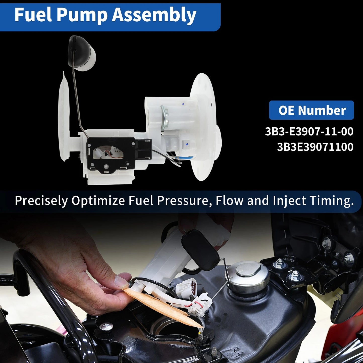 Electric Fuel Pump Assembly for Yamaha Zuma 50 50FX (2014–2018)