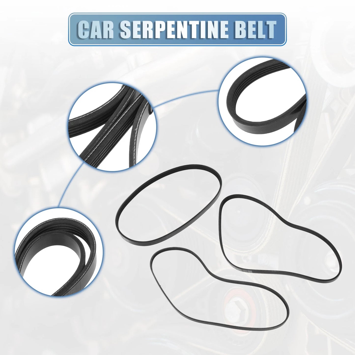 Serpentine Belt Set for Nissan Xterra (2000-2004)