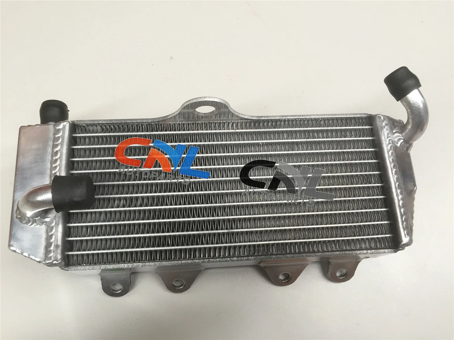 Aluminum Radiator & White Hoses for Yamaha YZ125 (2002-2004)