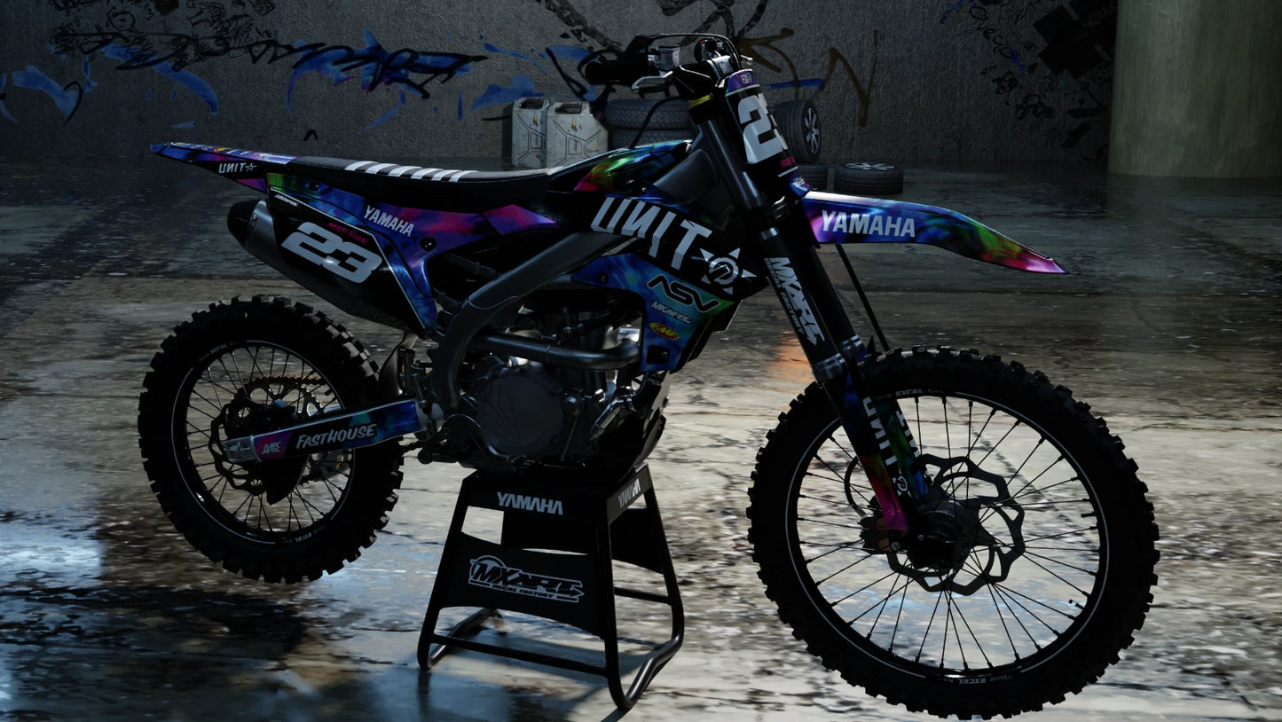 Custom Graphics Decal Kit for Yamaha YZ 125 (1996-2001)