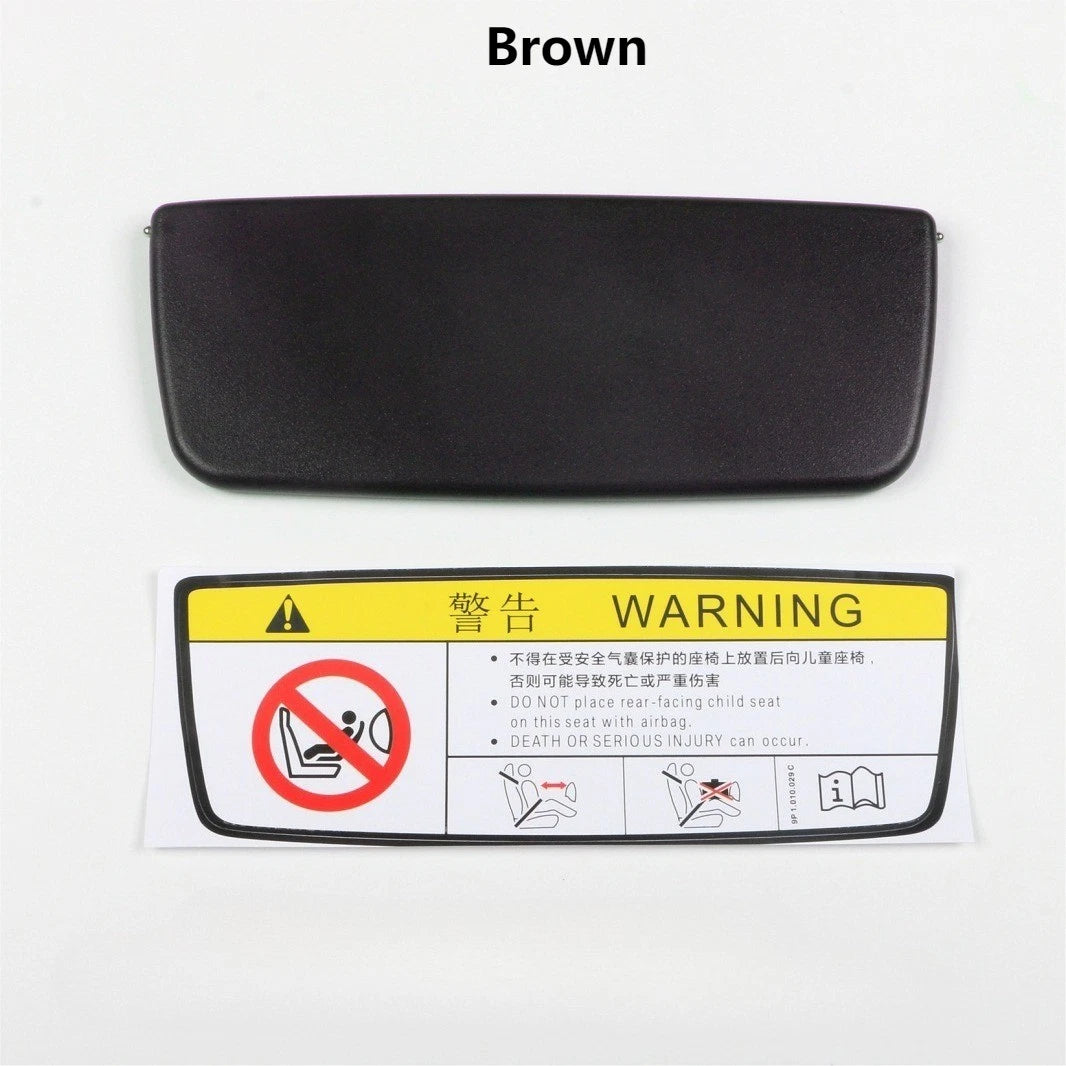 1 Pcs Sun Visor Mirror Trim Cover for Porsche 911 (991/992) (2012–2025)