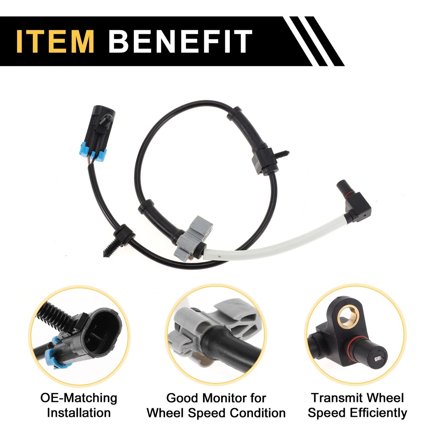 ABS Wheel Speed Sensor for Chevrolet Silverado 2500 (1999 - 2004)
