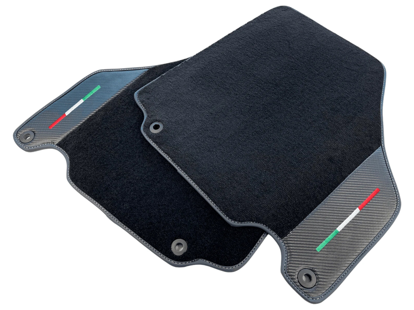 AutoWin Floor Mats for Ferrari 360 Modena 1999-2005 with Carbon Fiber