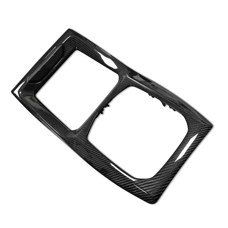 Real Carbon Fiber Gear Shift Panel Frame Replace Cover For BMW X3 X4 X3M X4M G01