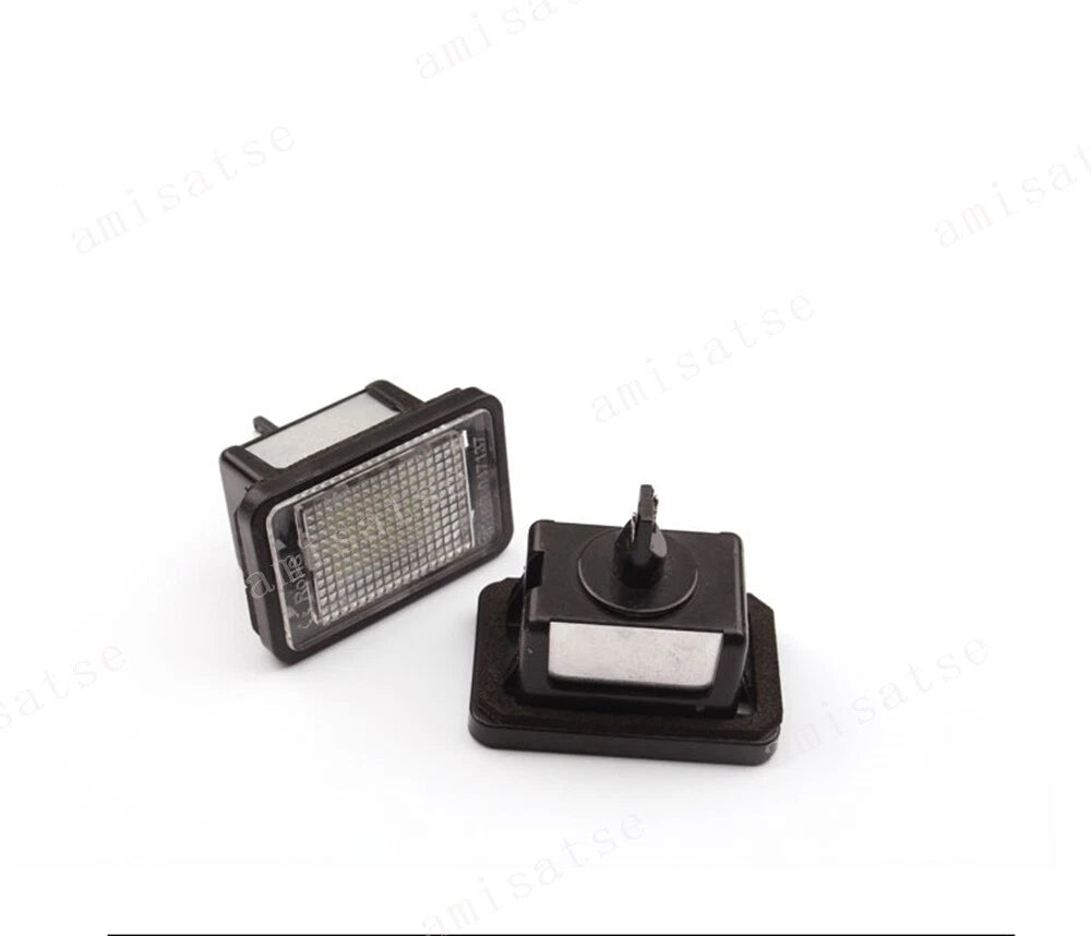 2 x LED License Plate Lights for Mercedes Benz GLK X204 GLK350 (2008-2015)