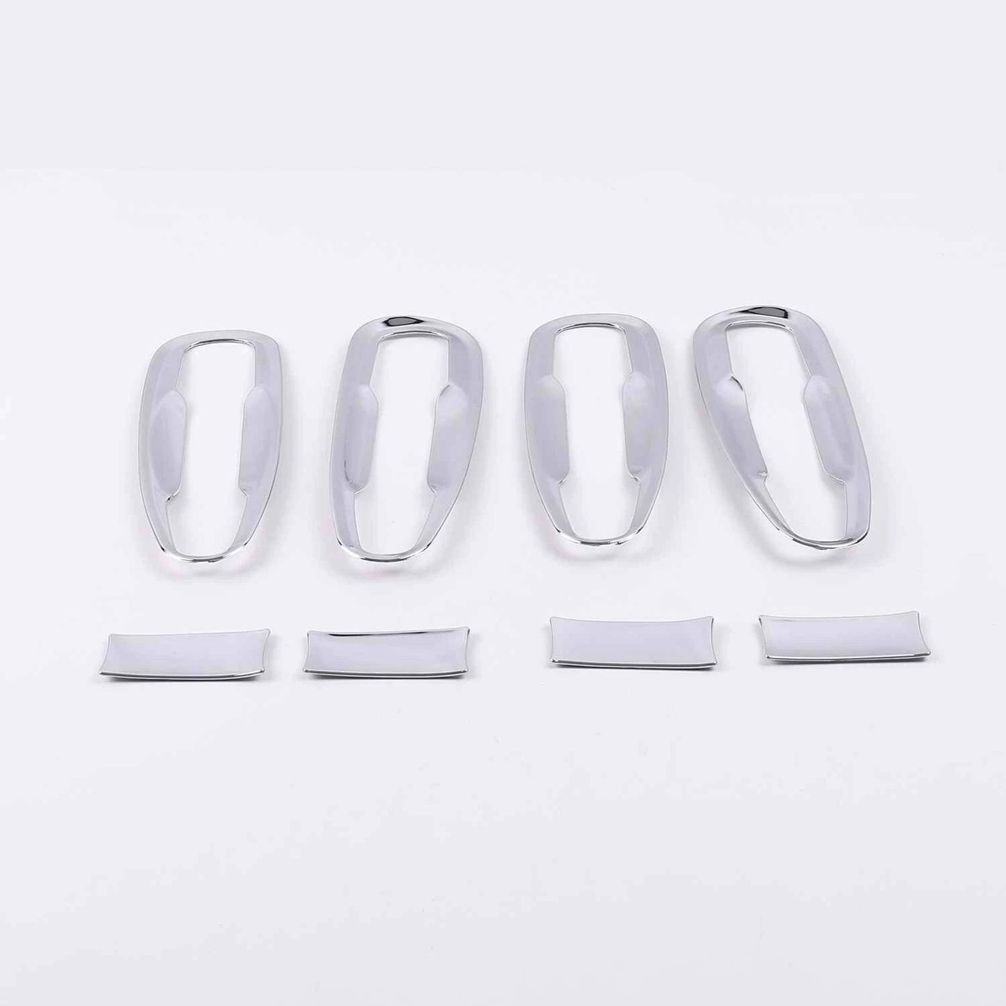 Chrome Door Handle Bowl Cover Trim for Toyota Land Cruiser Prado (2010-2019)