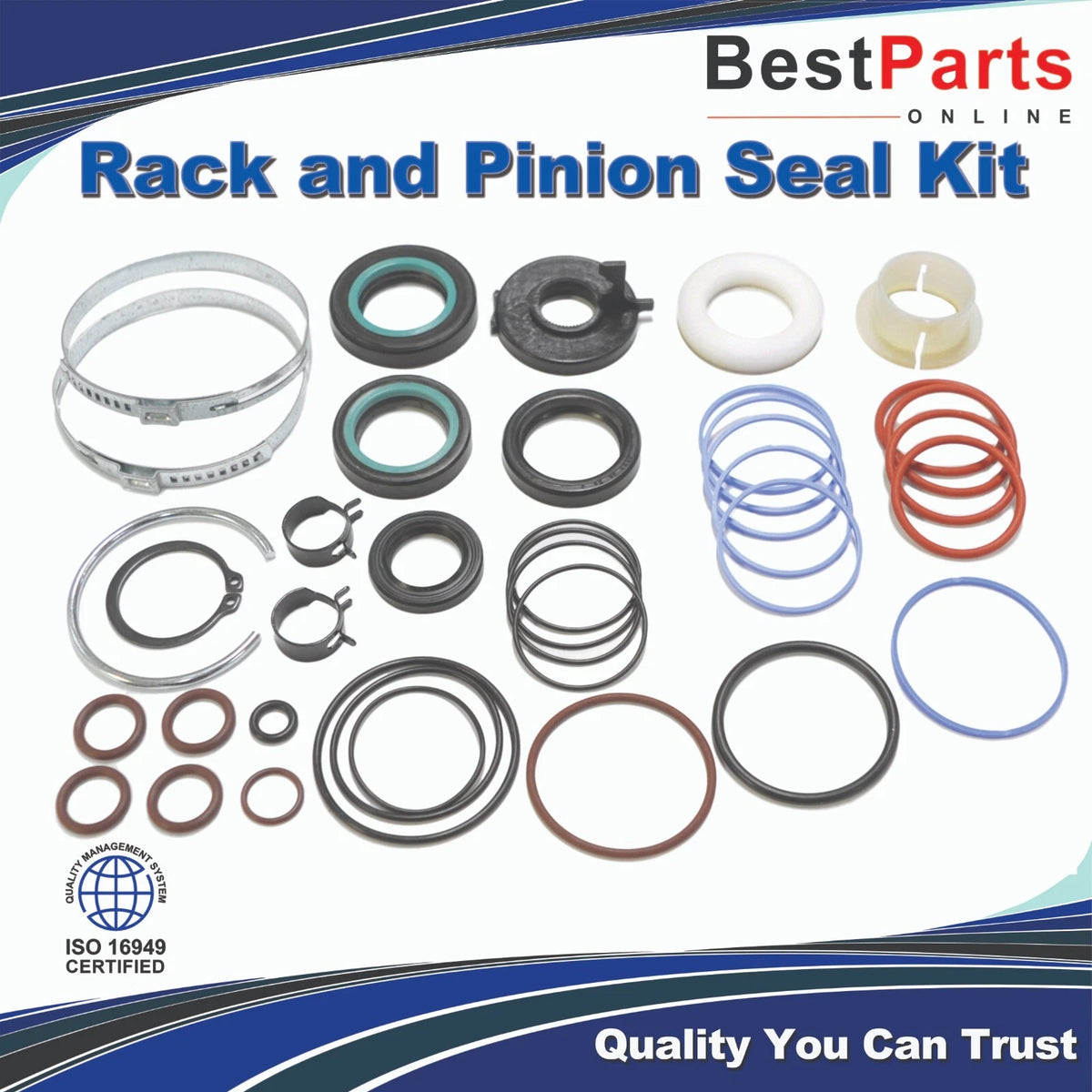 Power Steering Rack and Pinion Seal Kit for Mercedes E350 (2006–2009)