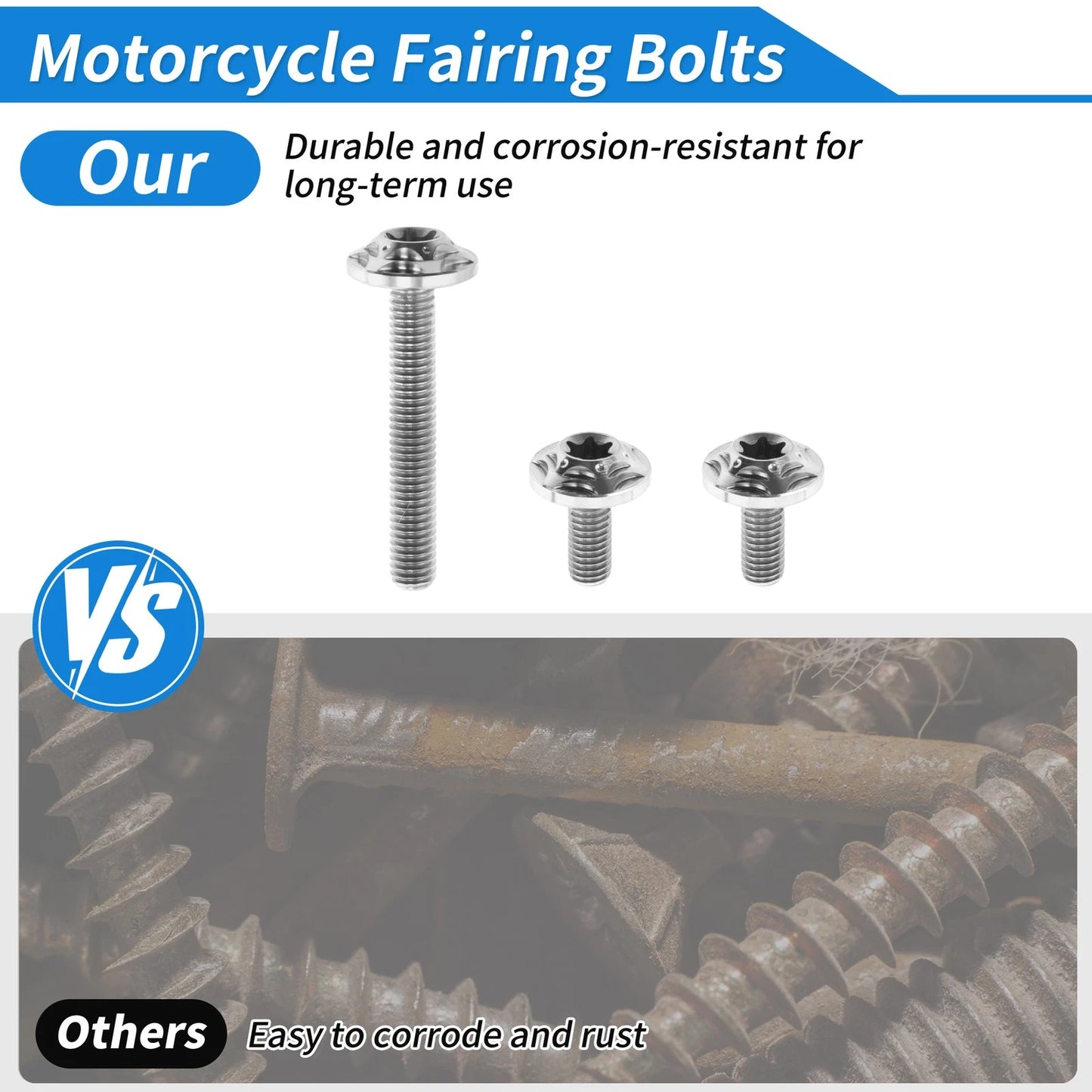 Windshield Bolts for Harley Davidson Street Glide