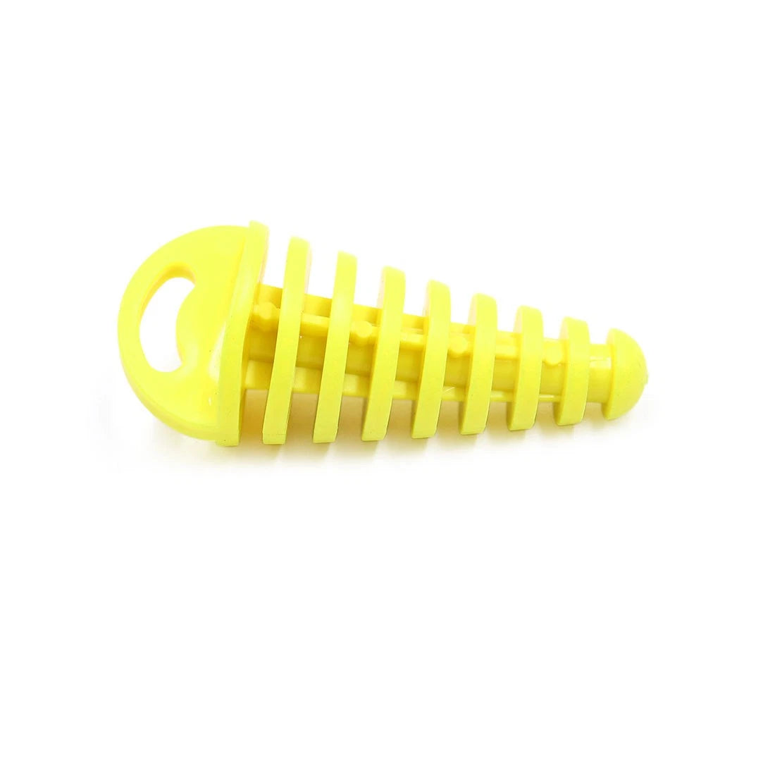 Muffler Wash Plug / 15-38mm / Yellow Rubber Motorcycle Silencer for Motorcycle
