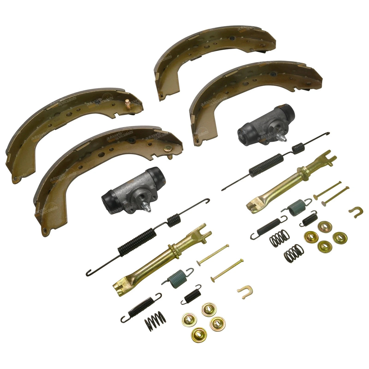 Brake Shoes, Wheel Cylinders & Hardware Kit for Hilux Surf LN130 RN130