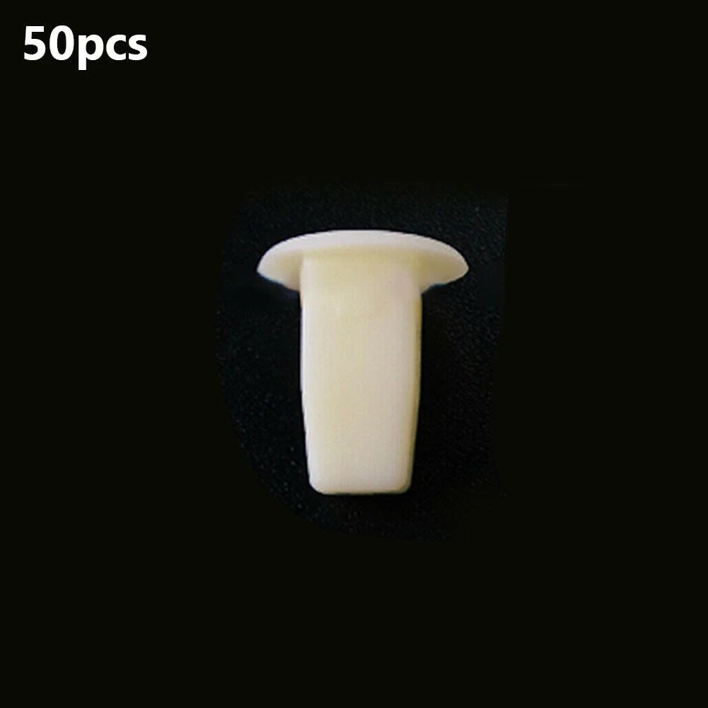 50 Pcs Nylon Nut-Screw Grommet Clip for Toyota / Mazda / Honda