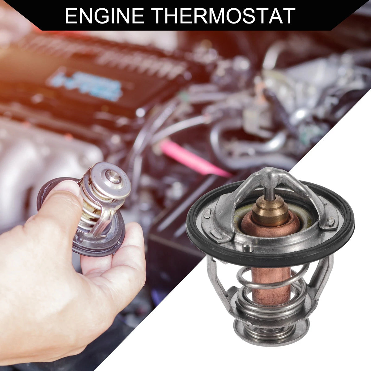 Engine Coolant Thermostat for Toyota Corolla (2000–2019)