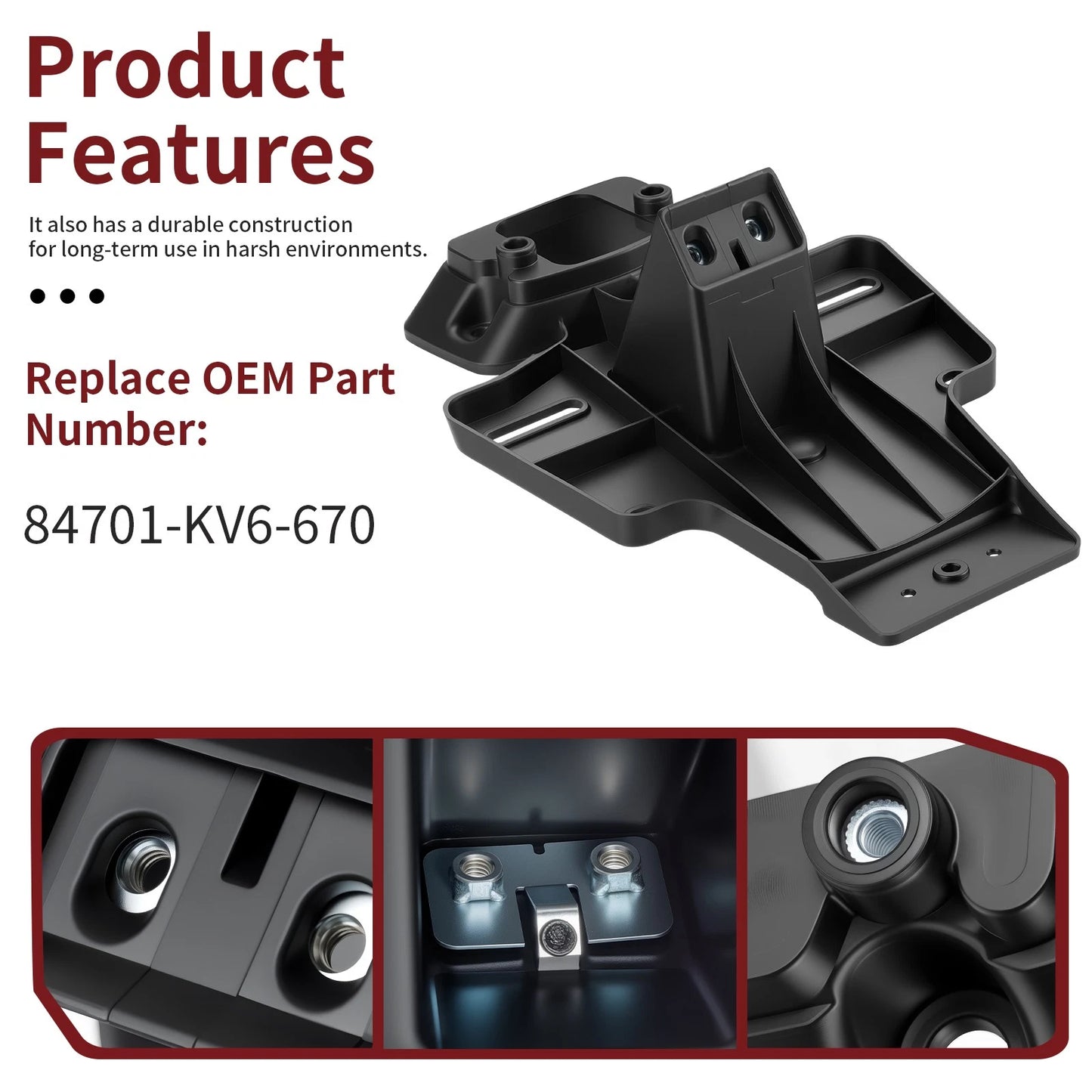 License Plate Bracket for Honda XR650L (93-2024) / XR250L (91-1996)