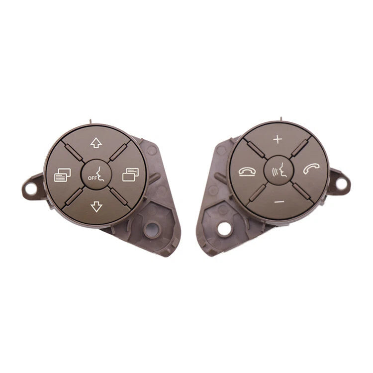 2 x Steering Wheel Button Covers for Mercedes W164 ML GL W251 R-Class (2006-2011)