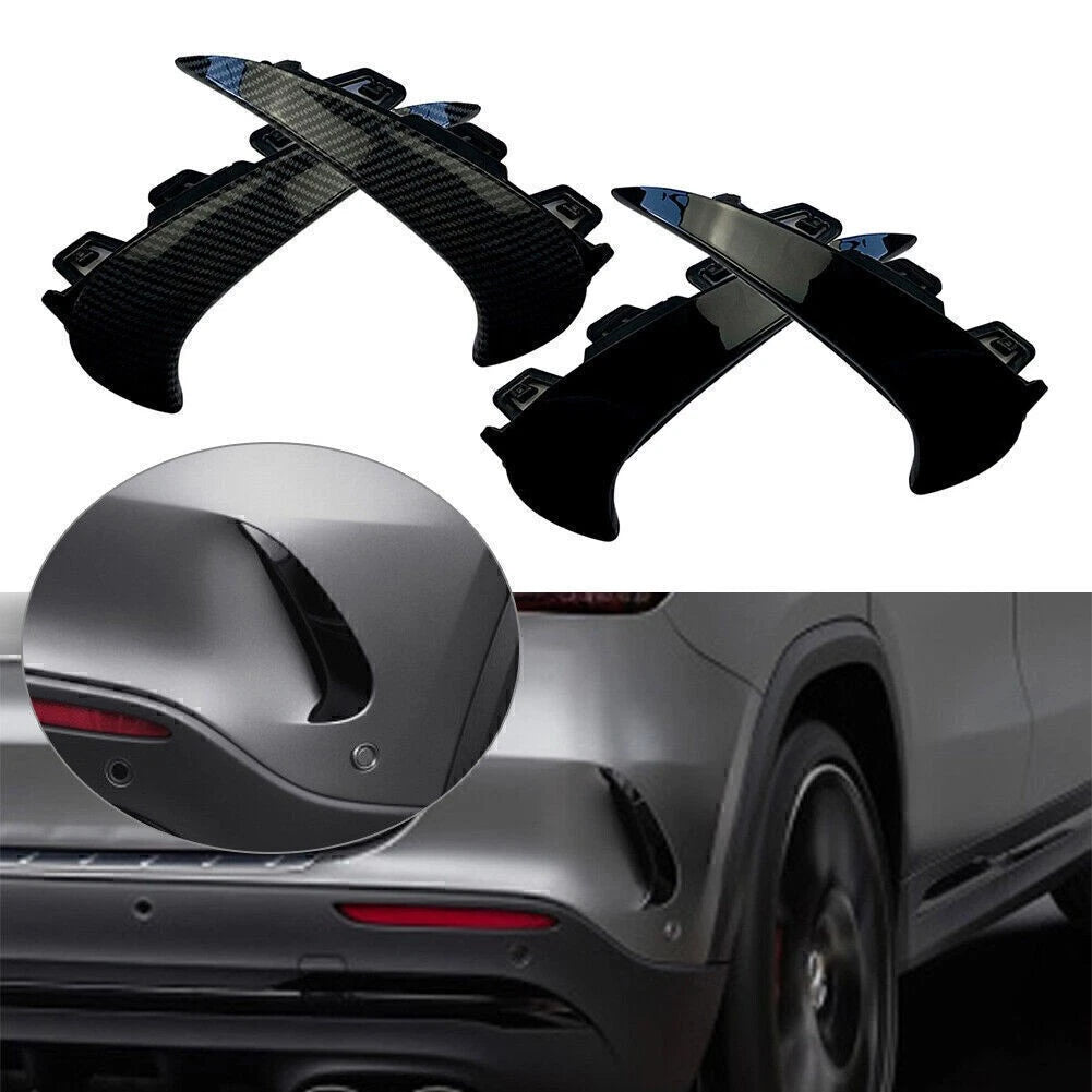 2 x Rear Bumper Canard Air Vents for Mercedes Benz GLA200 GLA260 GLA35 2020+
