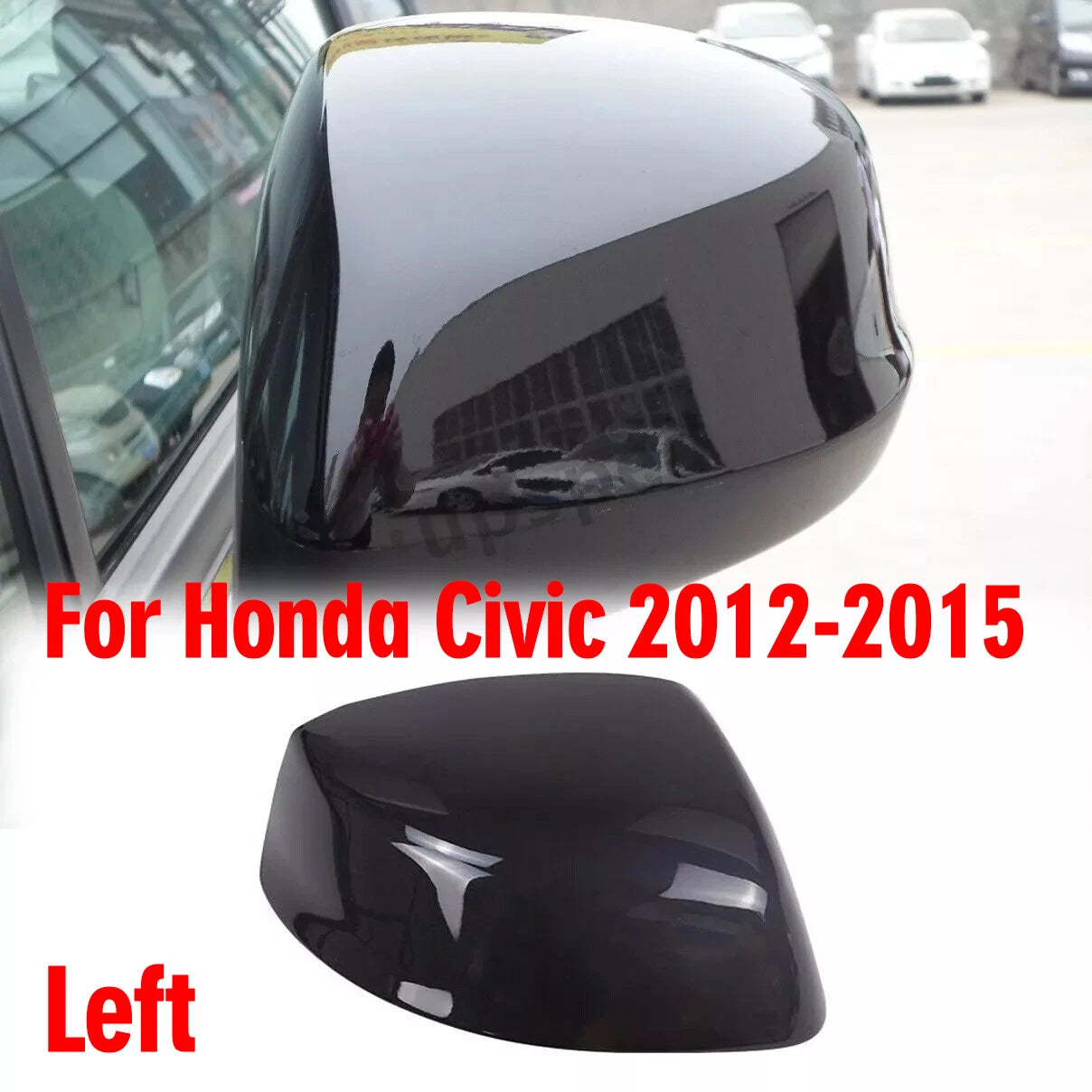 Cap Cover Rearview Mirror for Honda Civic (2012–2015)