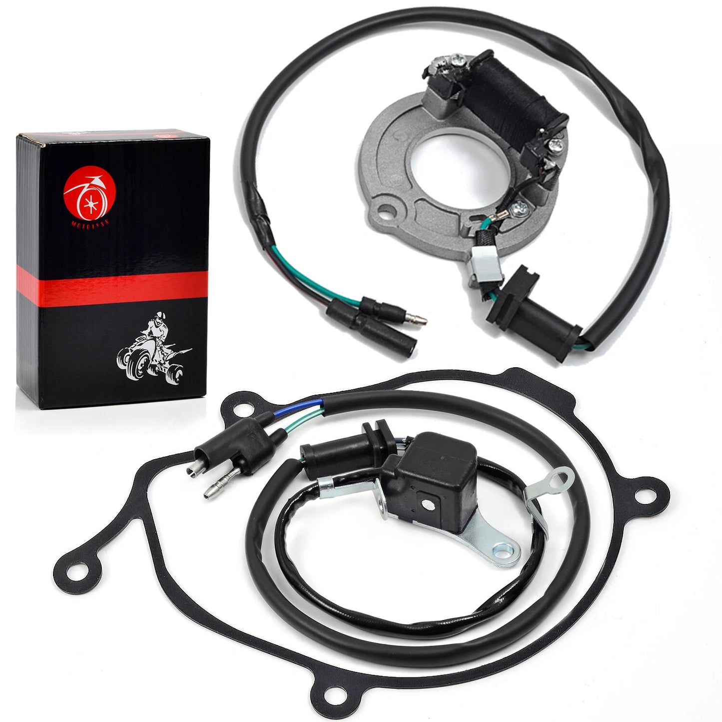 Pulse Coil & Stator Gasket for Honda CR80R/CR80RB & CR85R/CR85RB (1996–2004)