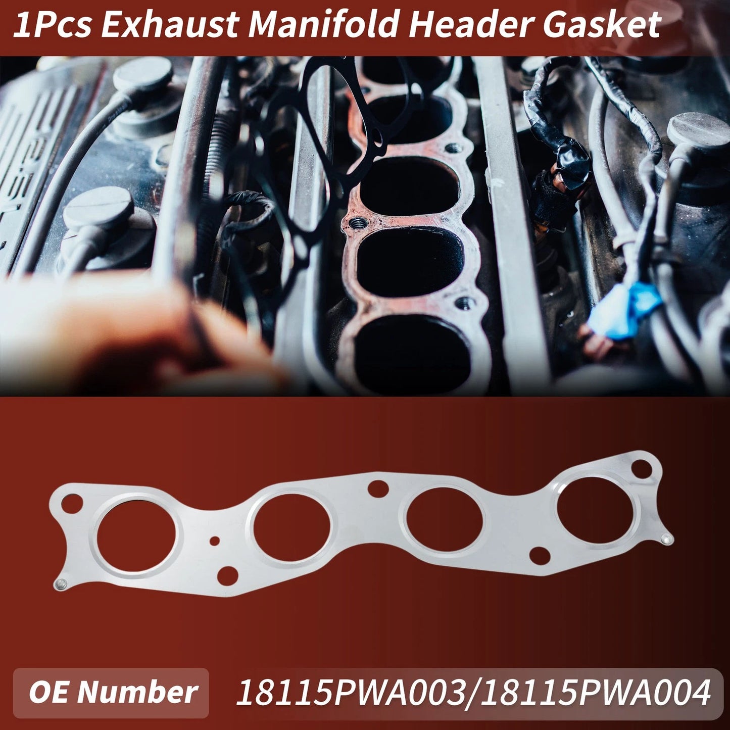 Exhaust Manifold Header Gasket for Honda Airwave (2004-2016)