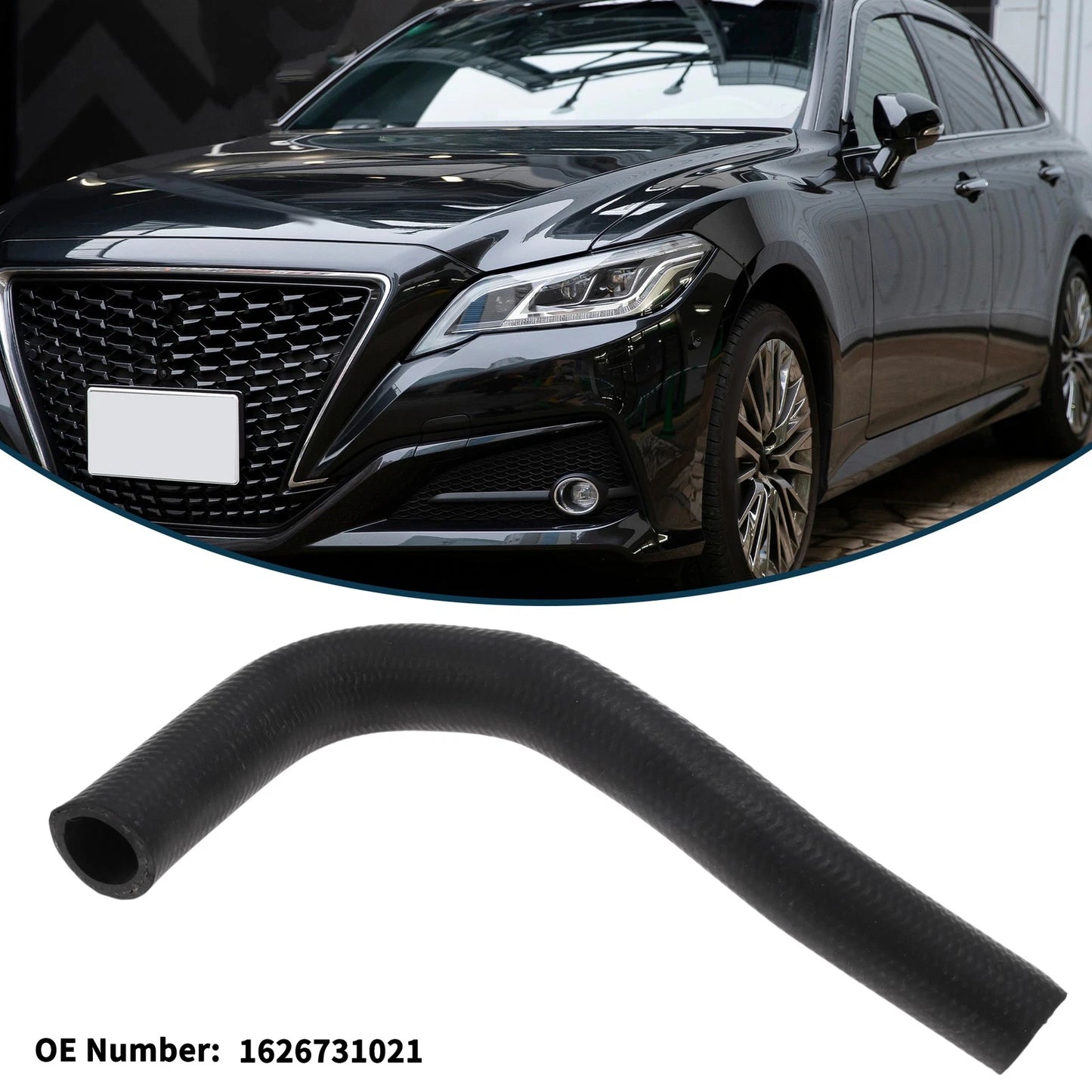 Radiator Hose Rubber Coolant Pipe for Toyota Crown (2005–2010)