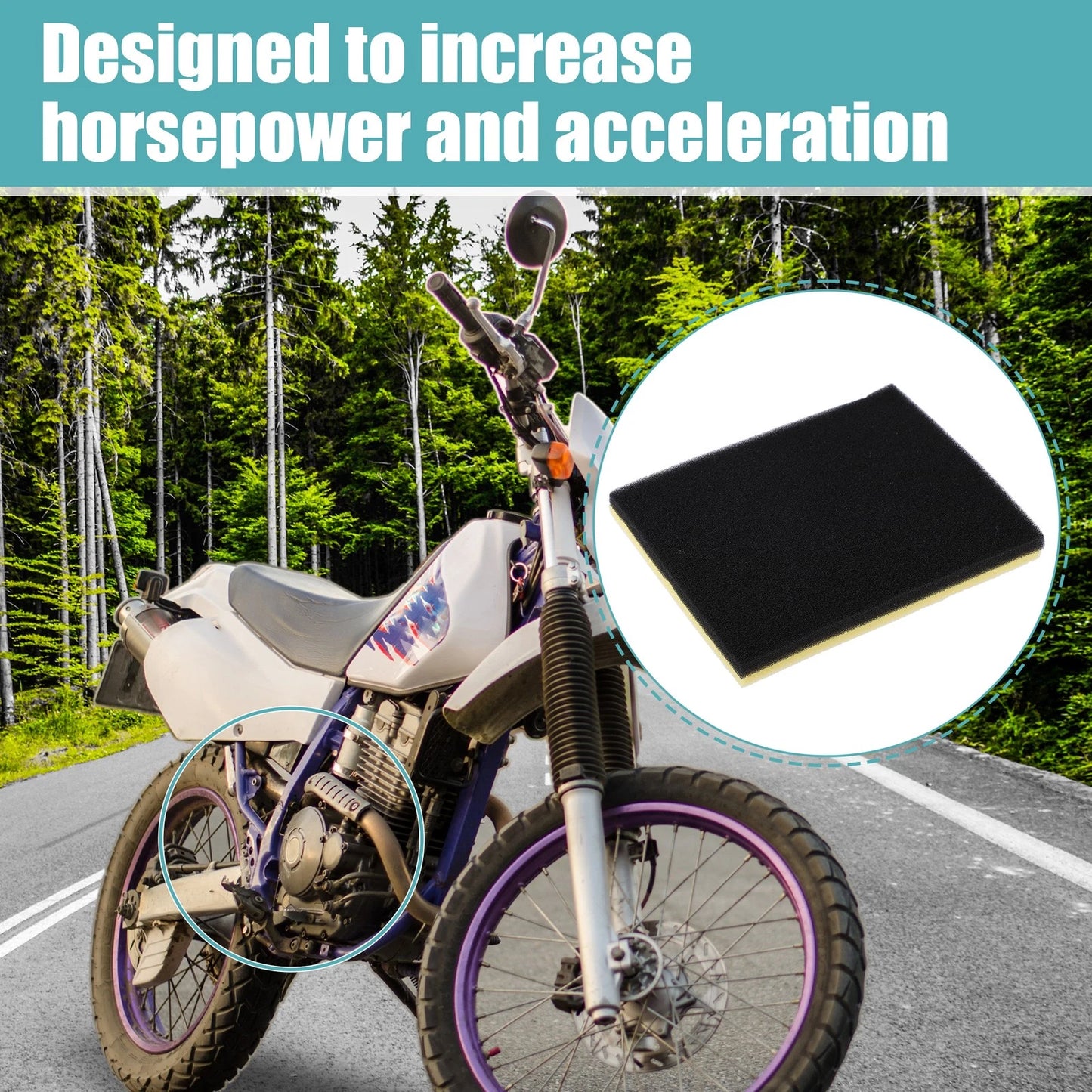 Air Filter Element for Yamaha XT225 Serow (1992–2000)