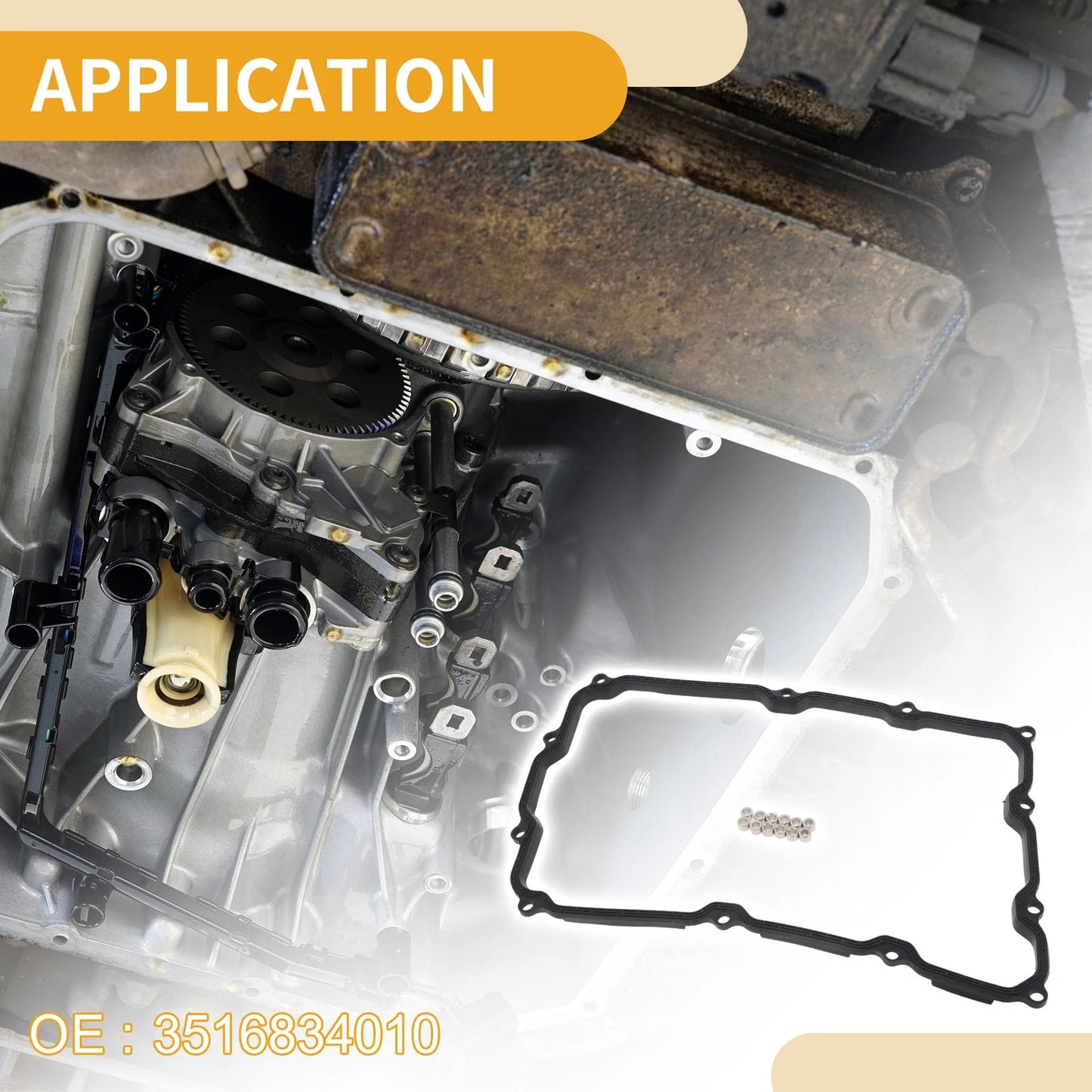 Transmission Filter Oil Pan Gasket for Toyota Land Cruiser